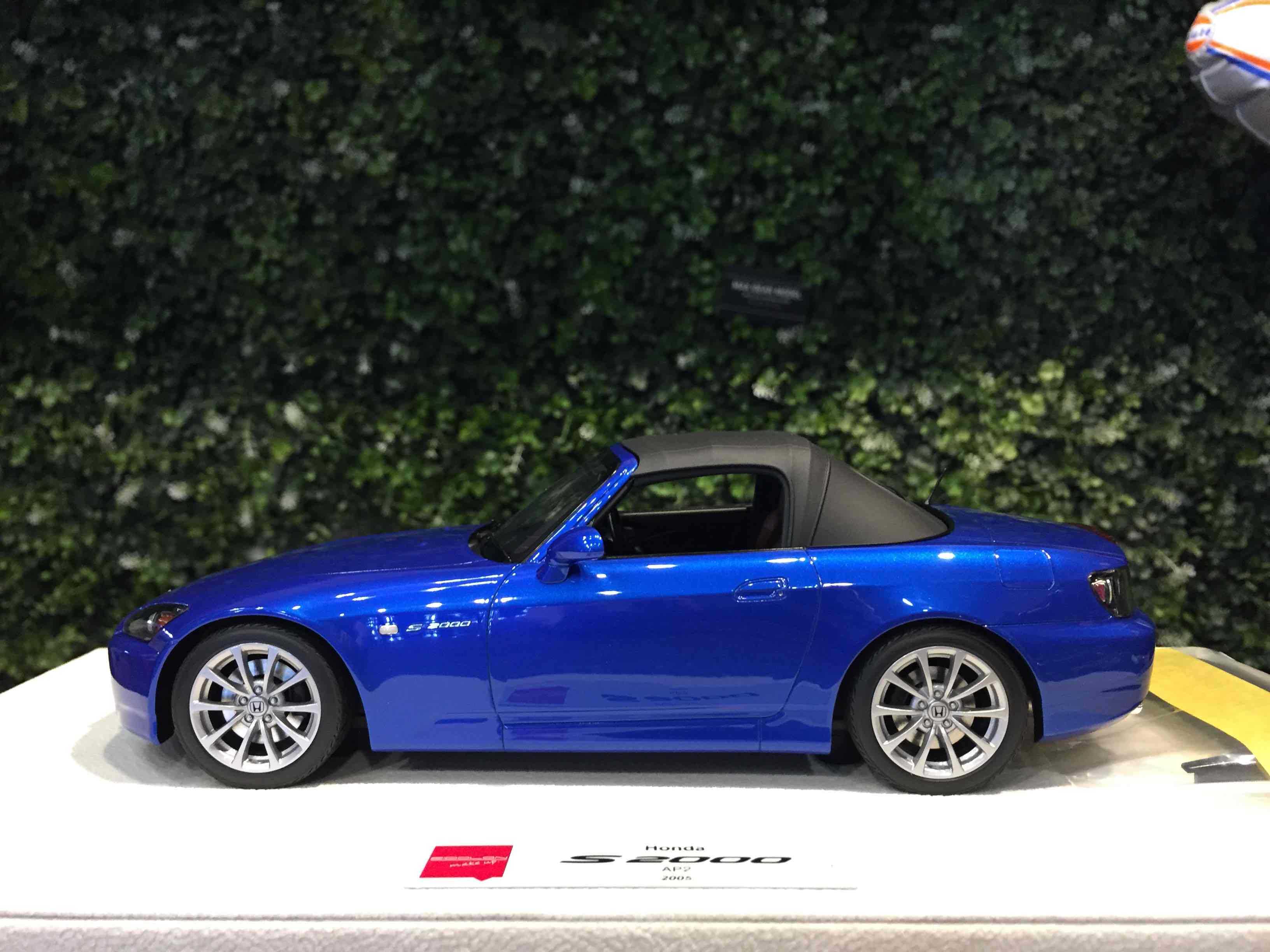 1/18 MakeUp Honda S2000 (AP2) 2005 Blue Pearl EML118A【MGM】