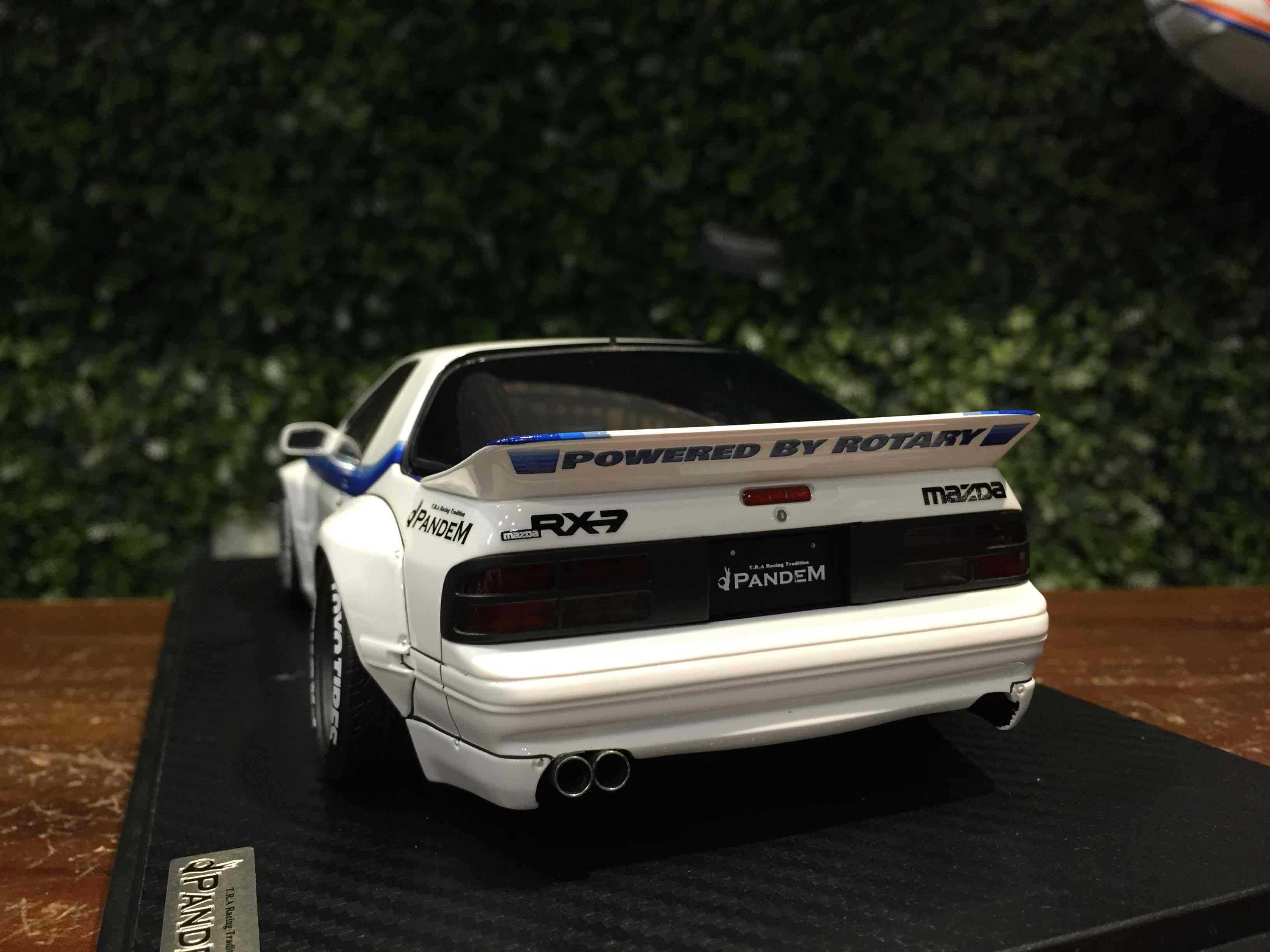 1/18 Ignition Pandem Mazda RX-7 (FC3S) White IG2911【MGM】