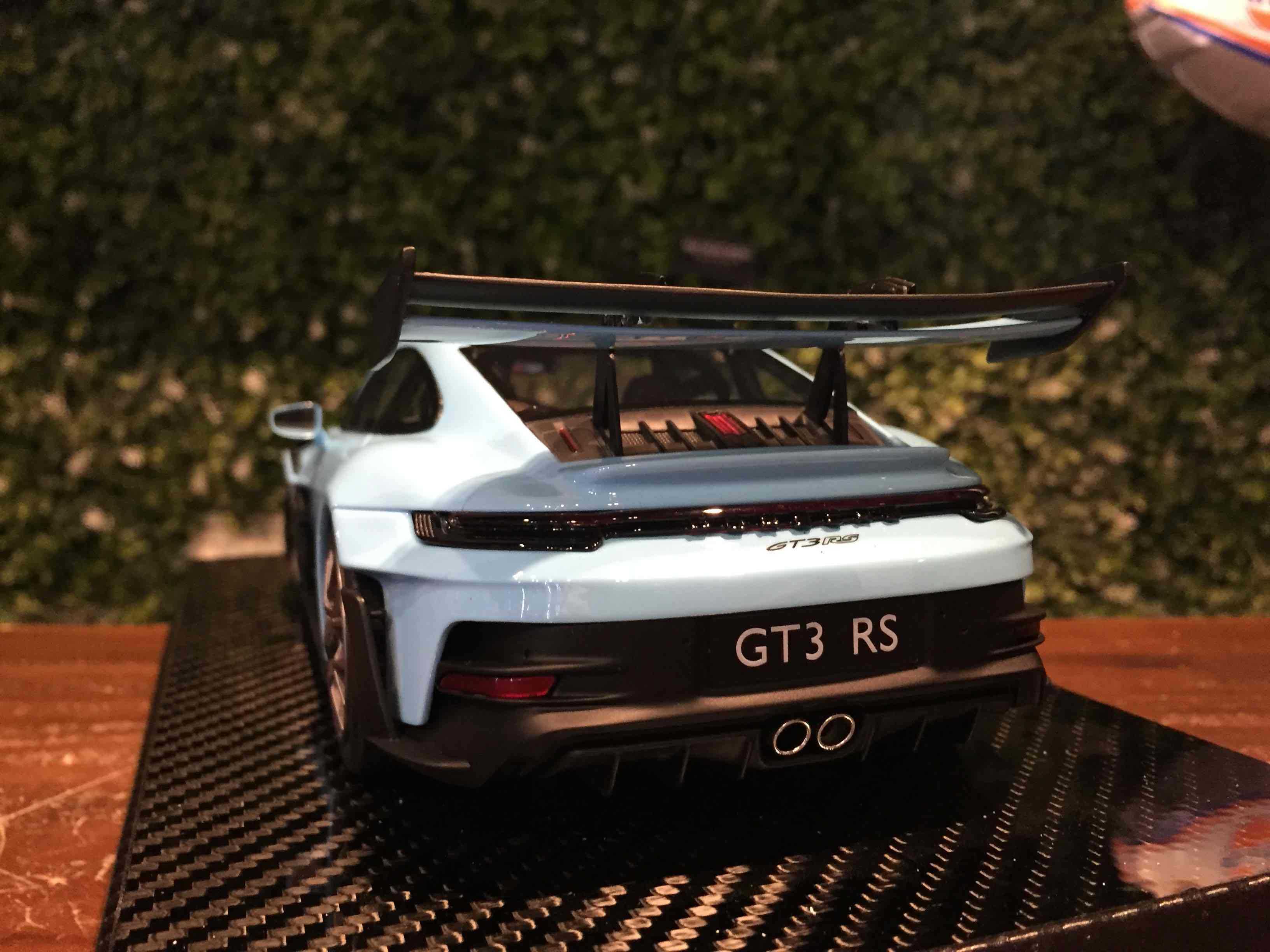 1/18 AI Porsche 911 (992) GT3 RS Weissach 2023 Blue【MGM】