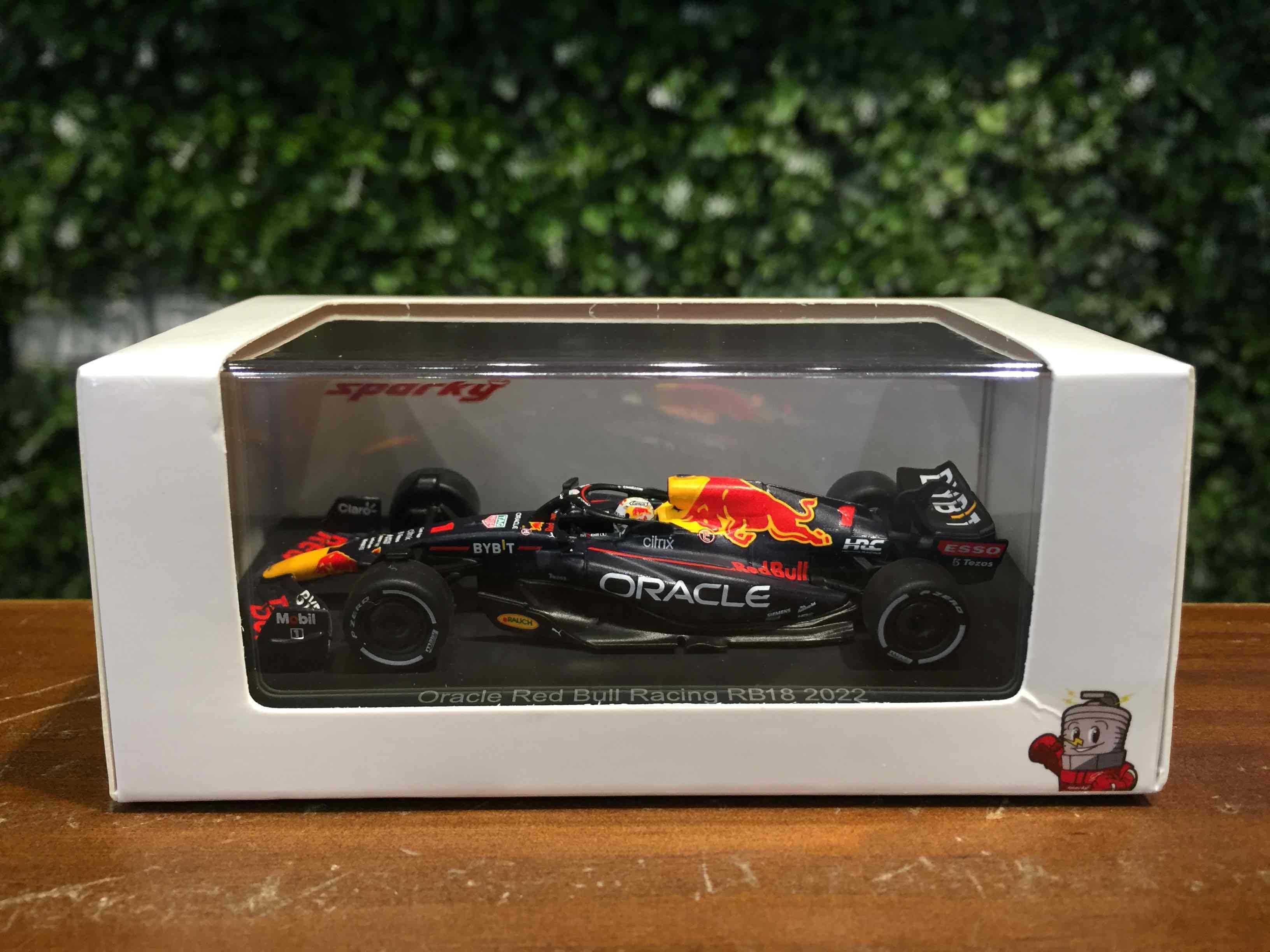 1/64 Spark Red Bull RB18 Max Verstappen 2022 Y254【MGM】