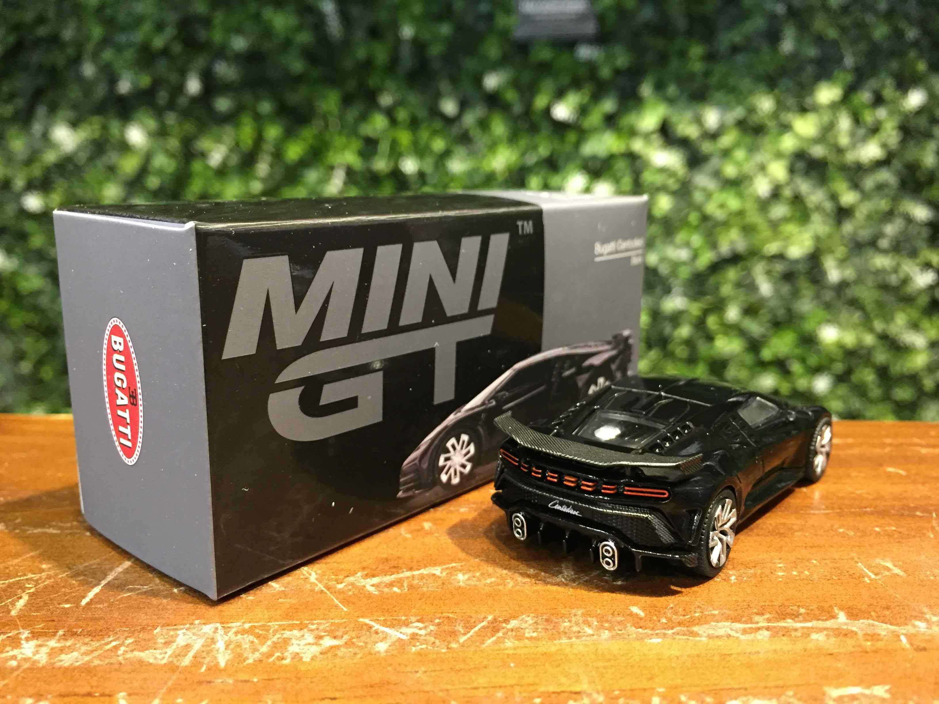 1/64 MiniGT Bugatti Centodieci Black MGT00466L【MGM】