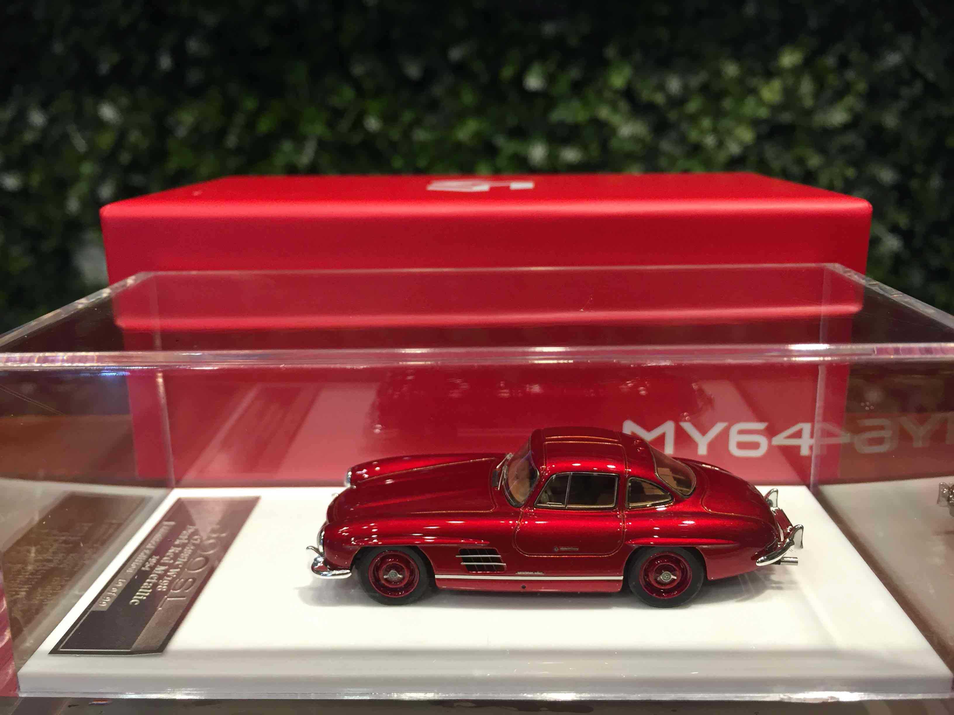 1/64 SCM Mercedes-Benz 300 SL (W198) Red Met SCM05S【MGM】