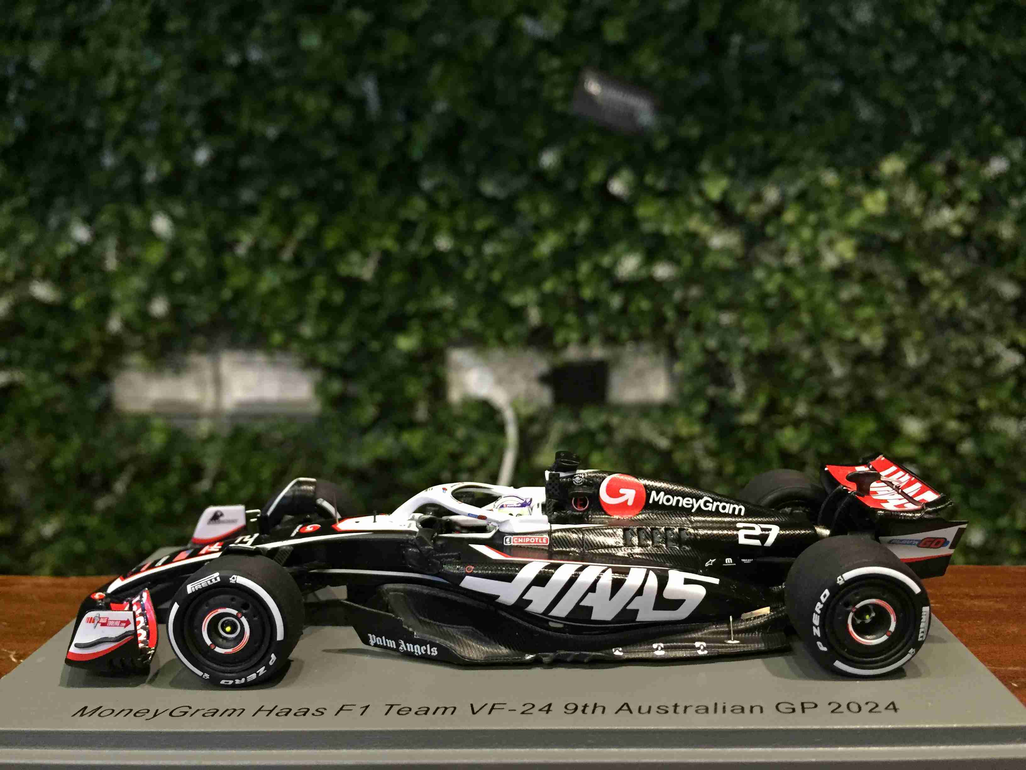 1/43 Spark HAAS F1 VF24 Nico Hulkenberg 9th 2024 S9528【MGM】