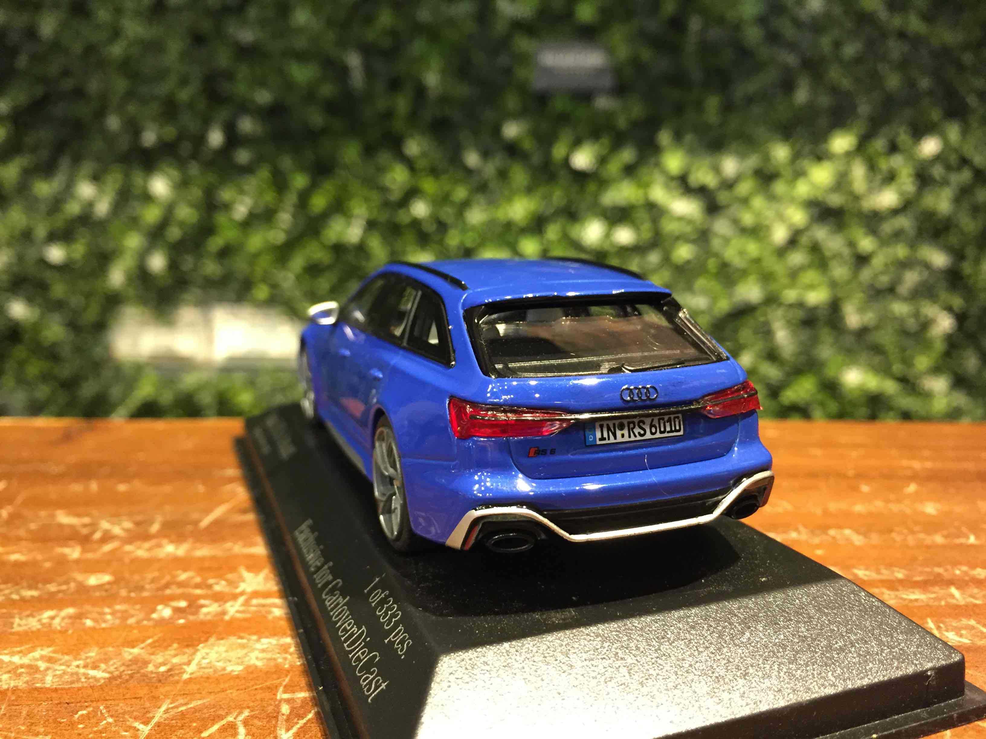 1/43 Minichamps Audi RS6 (C8) Avant 2020 Blue 413018015【MGM】