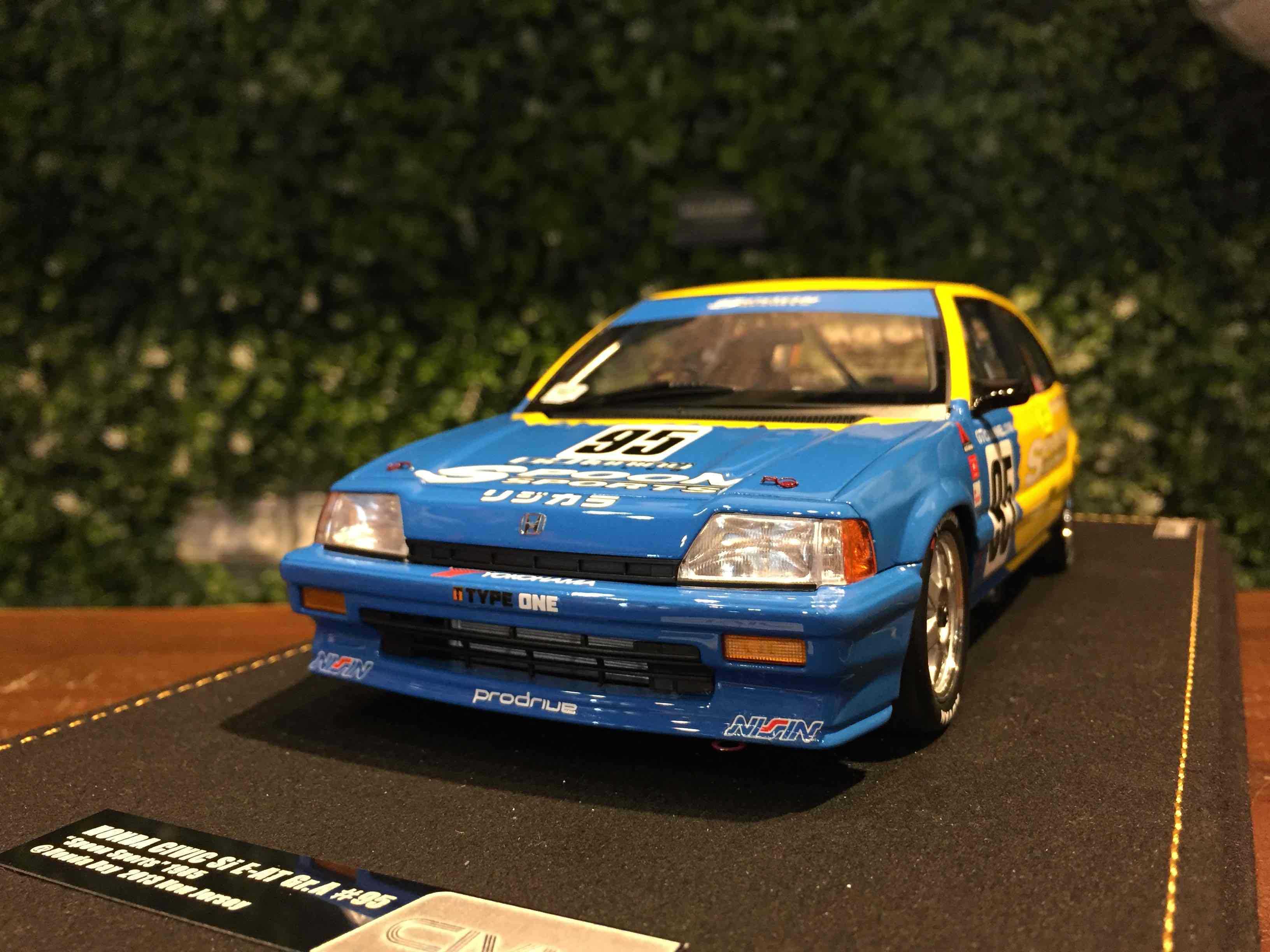 1/18 Inno Honda Civic Si E-AT Spoon 1985 IN18REATSP13【MGM】