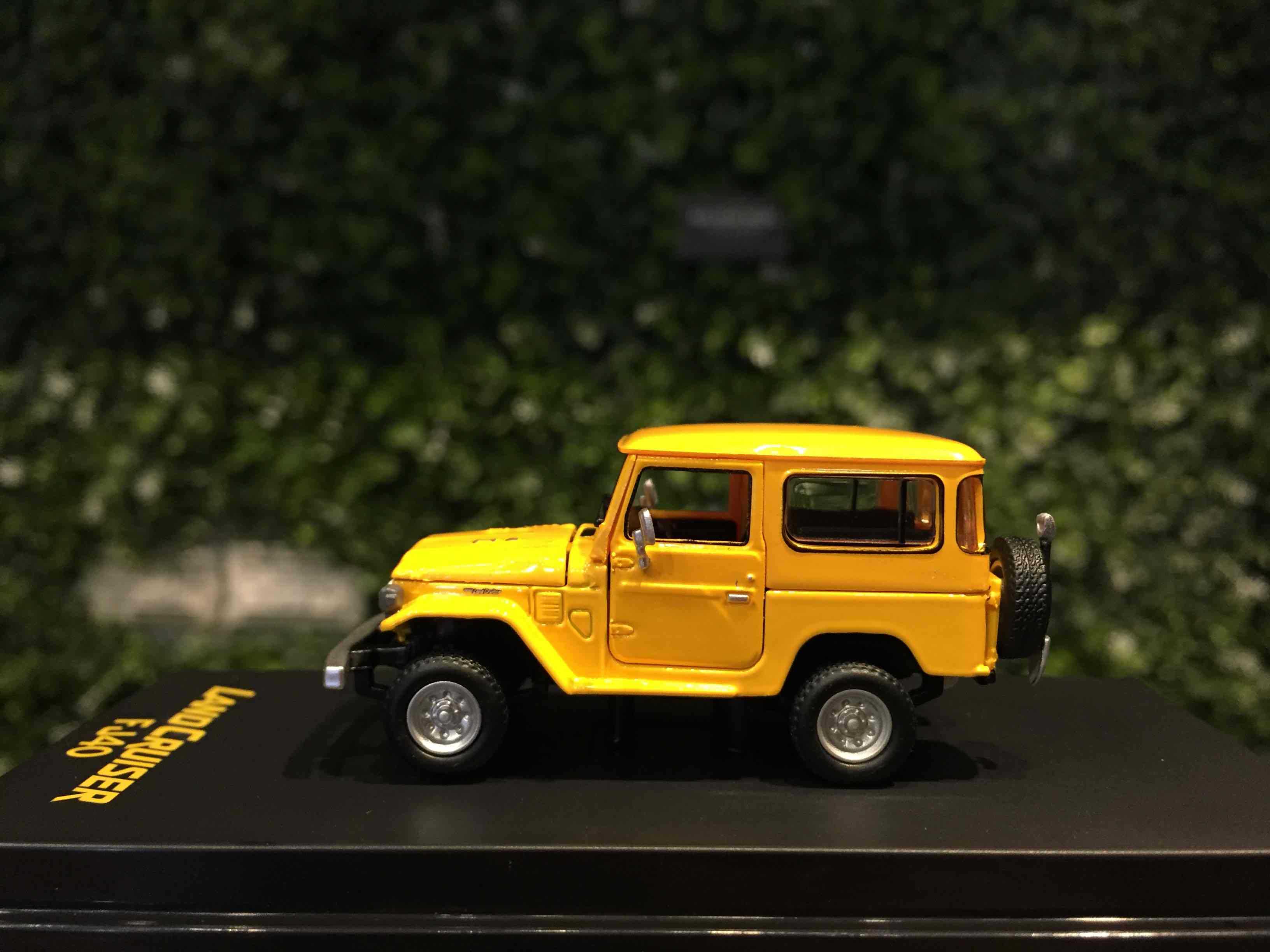 1/64 HF Toyota Land Cruiser FJ40 Yellow HJ64FJ4005YL【MGM】