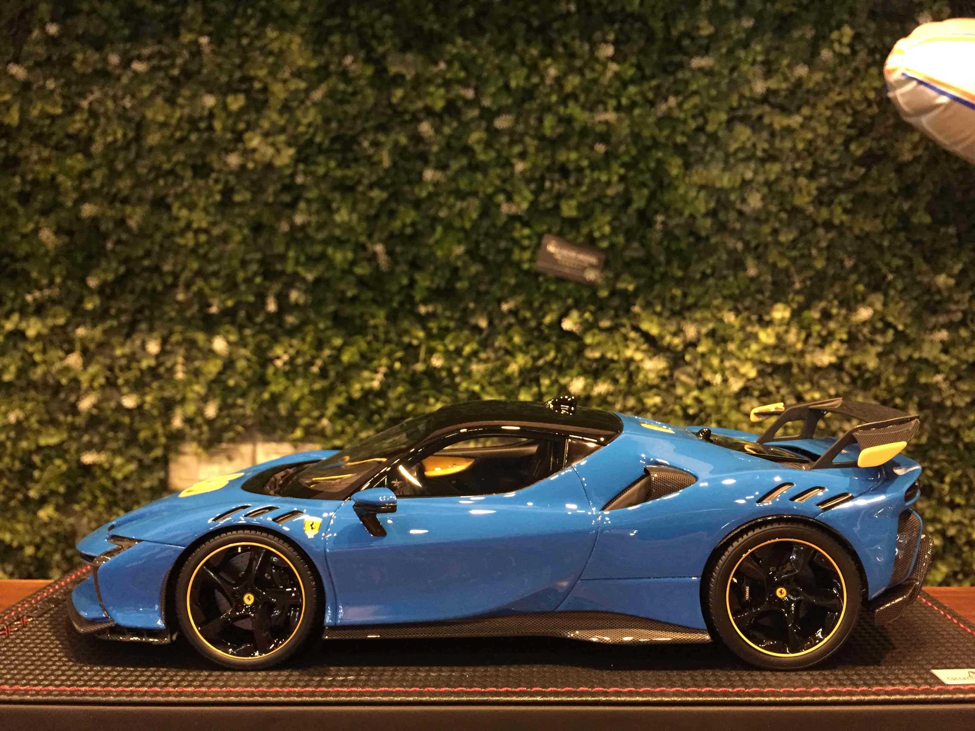 1/18 MR Ferrari SF90 XX Stradale Azzurro Dino FE041D【MGM】