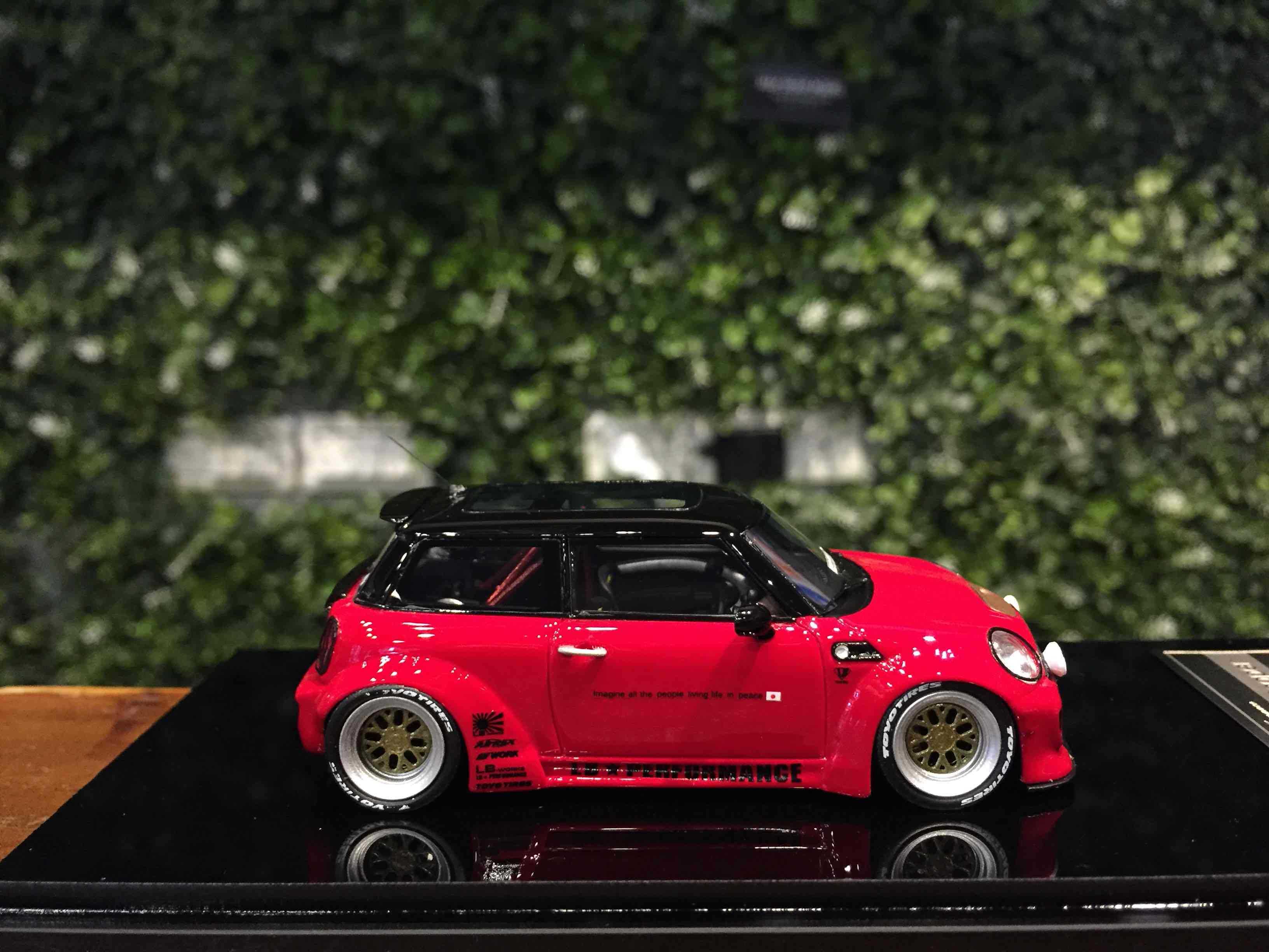 1/43 EngUp LBWK Mini Cooper Red【MGM】