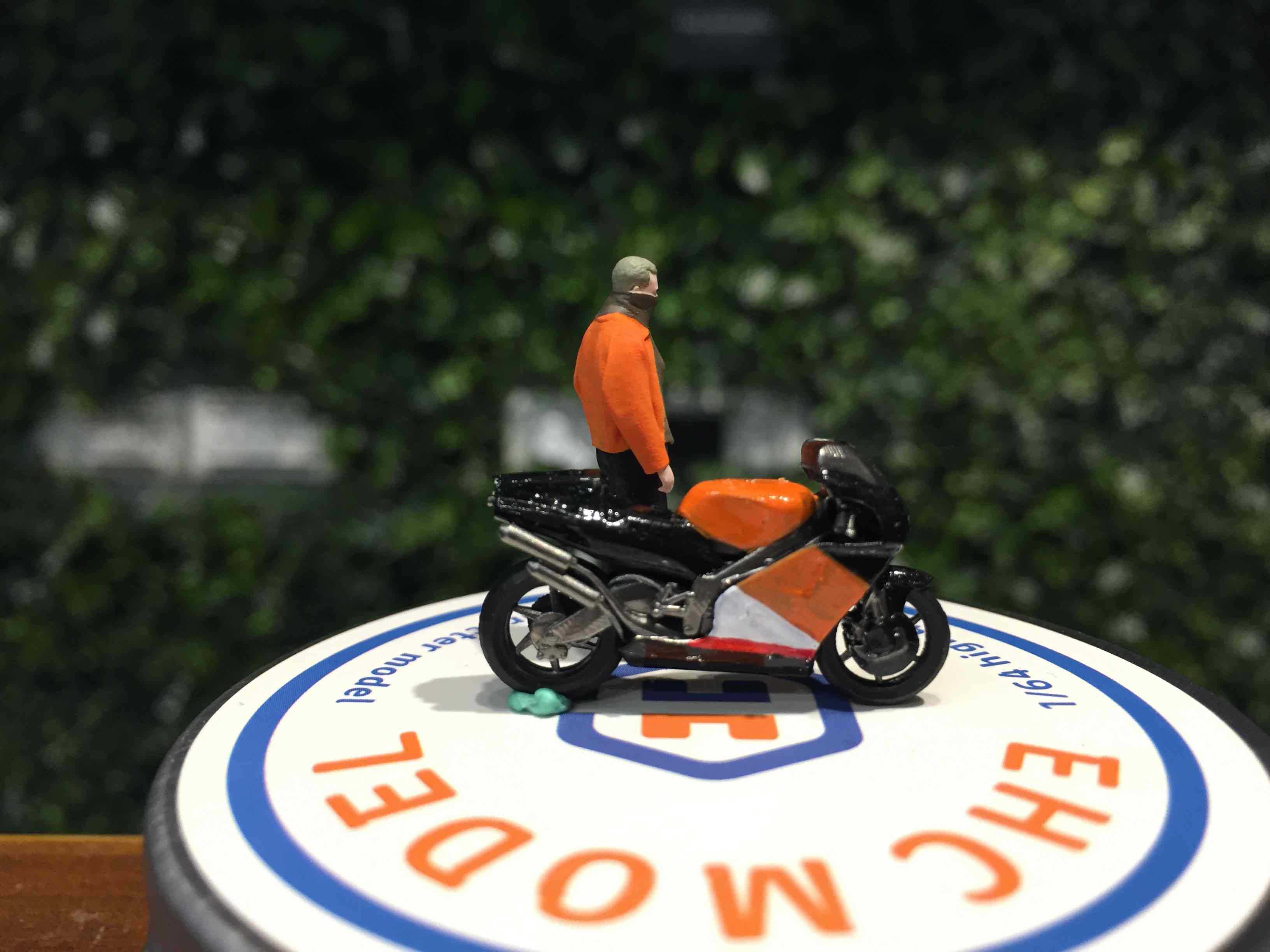 1/64 EHC 街景人偶 Honda NSR500 with Figure【MGM】