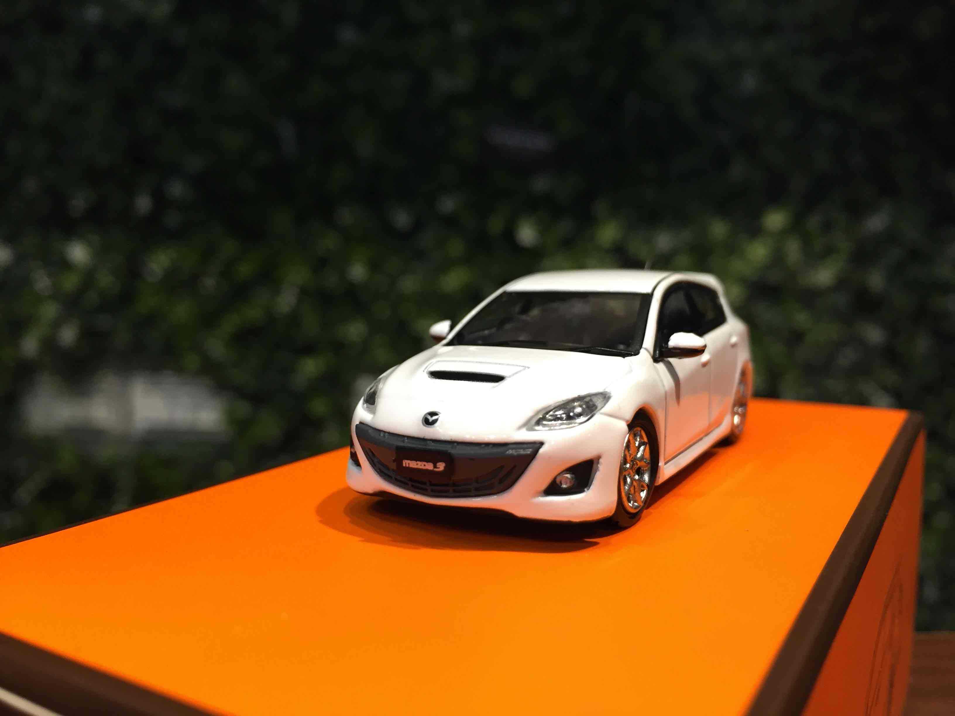 1/64 GCD Mazda 3 MPS White KS043249【MGM】