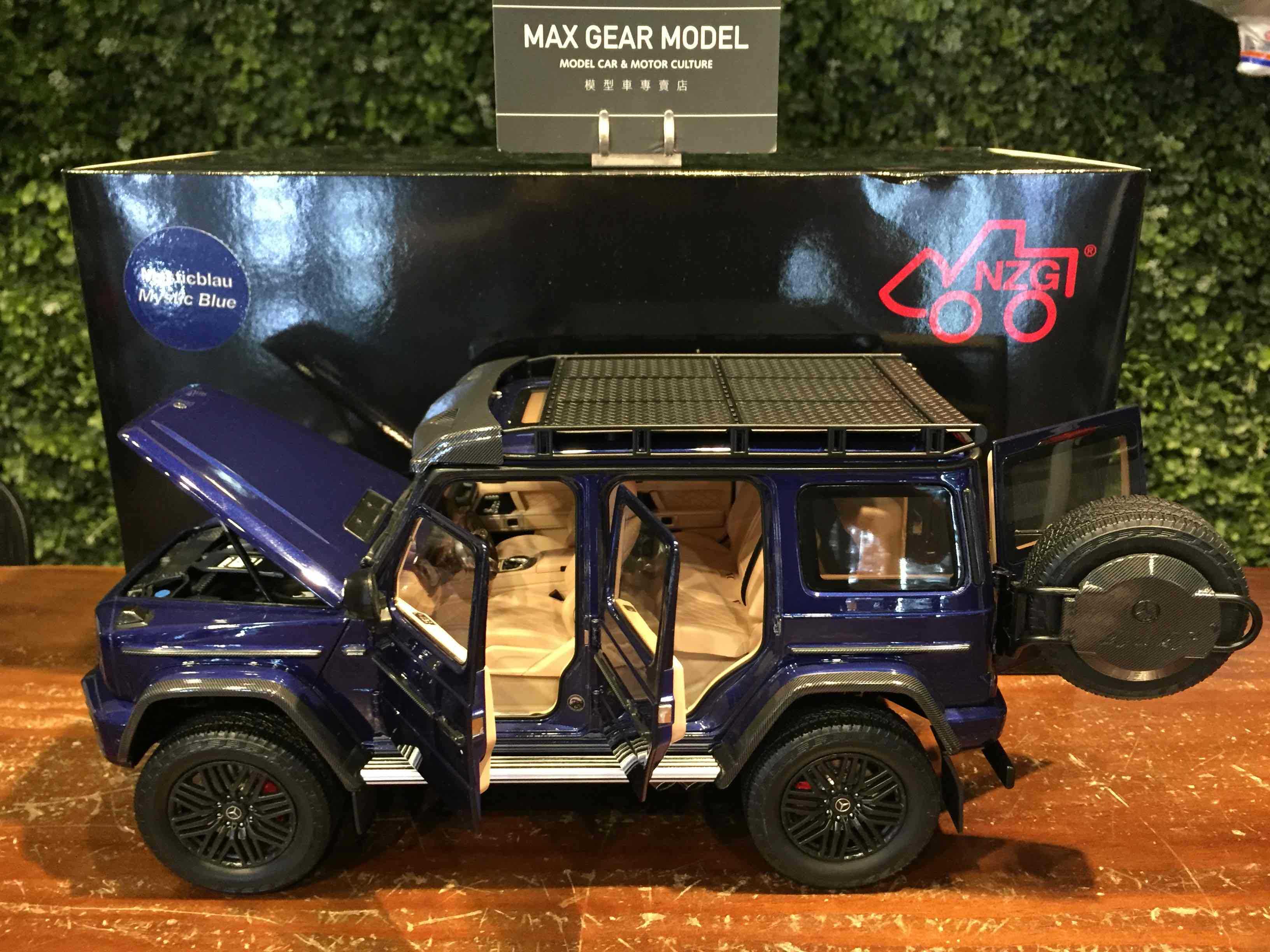 1/18 NZG Mercedes-AMG G63 (W464) Mystic Blue 1075/1020【MGM】