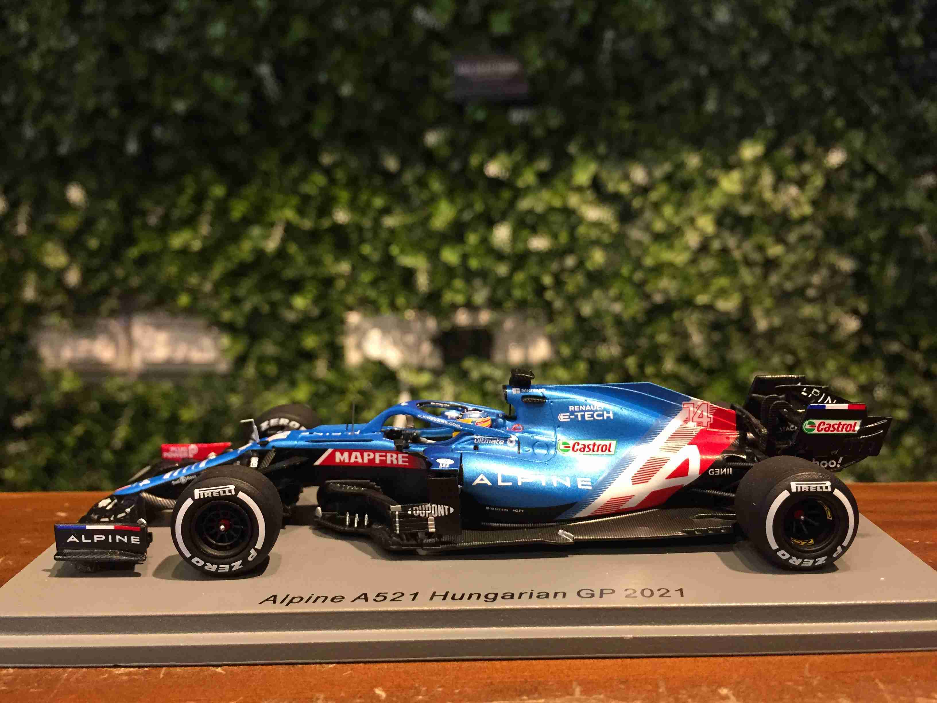 1/43 Spark Alpine A521 Fernando Alonso Hungarian S7685【MGM】