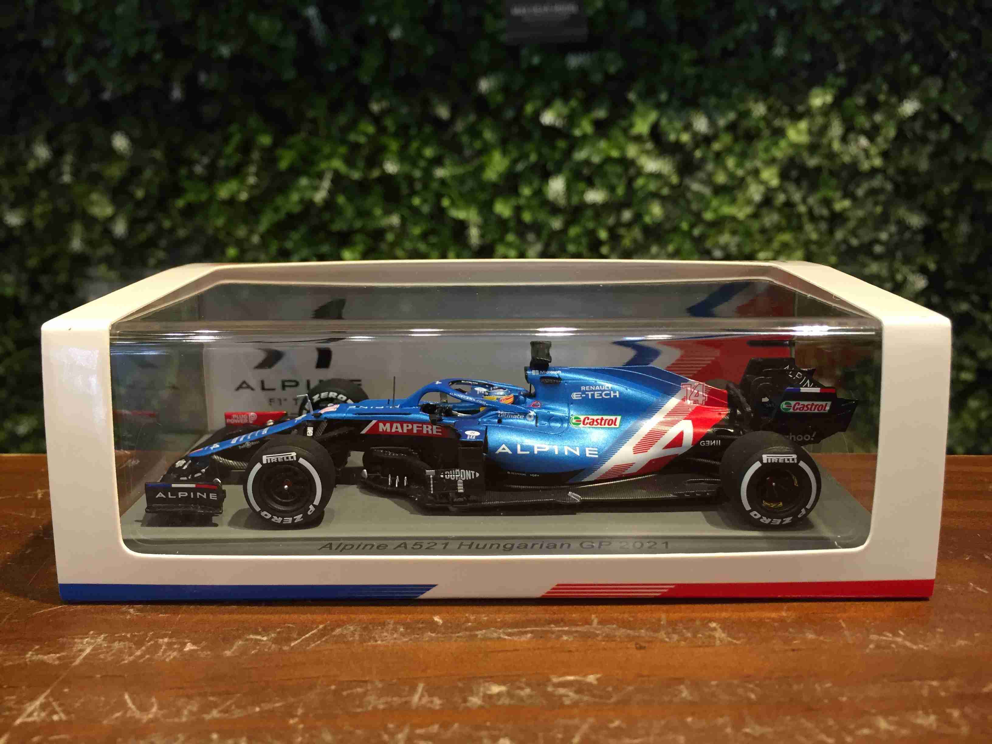 1/43 Spark Alpine A521 Fernando Alonso Hungarian S7685【MGM】