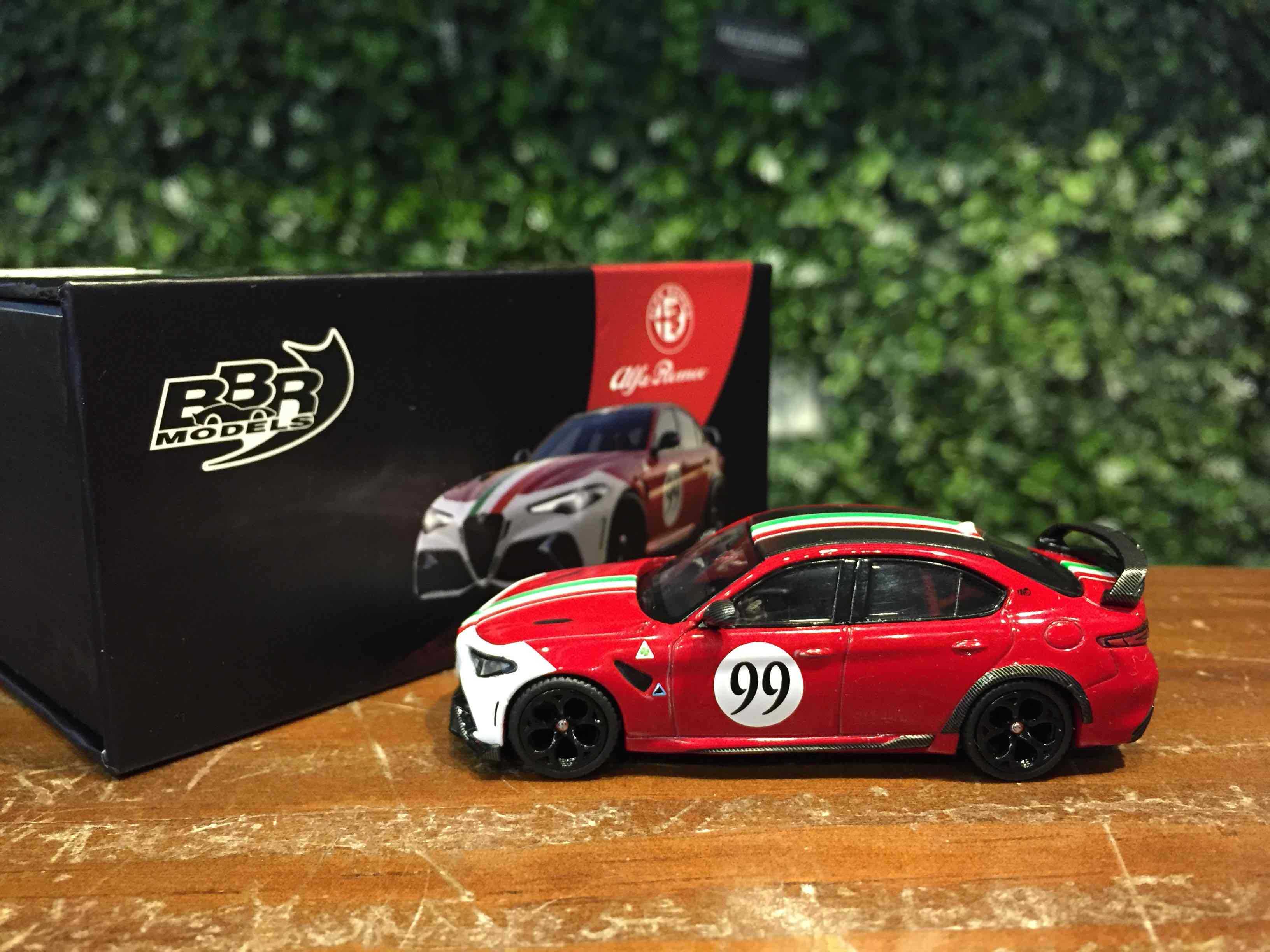1/64 BBR Alfa Romeo Giulia GTAM #99 Centro BBRDIE6412【MGM】