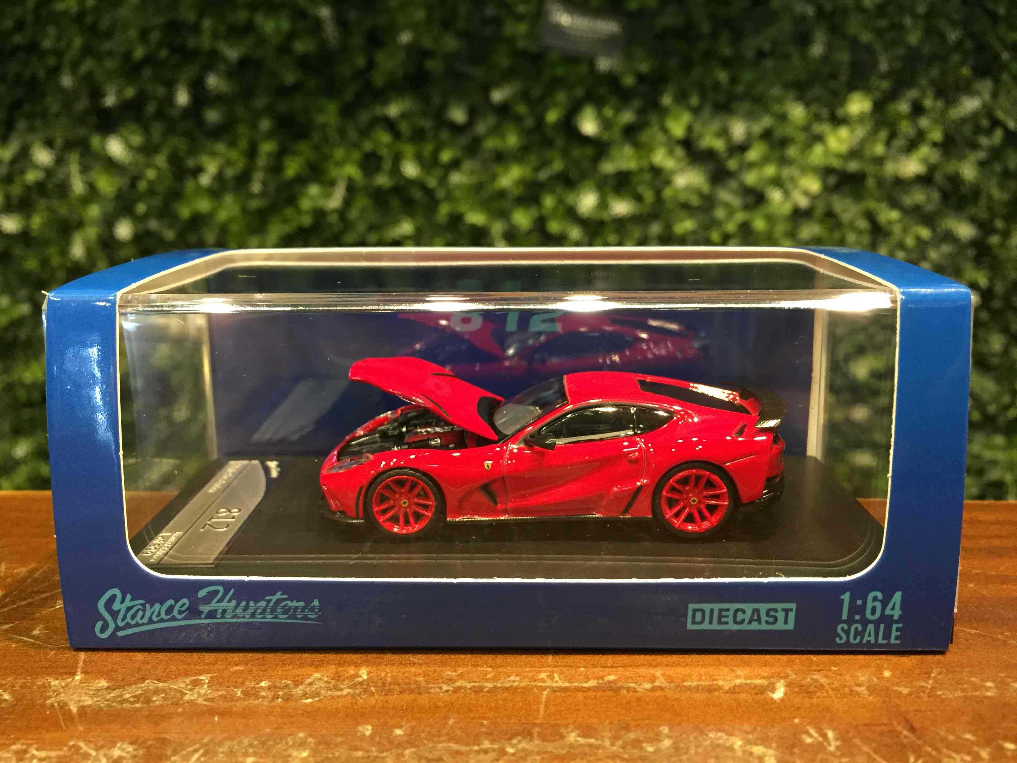 1/64 StanceHunter Novitec Ferrari 812 Superfast Red【MGM】