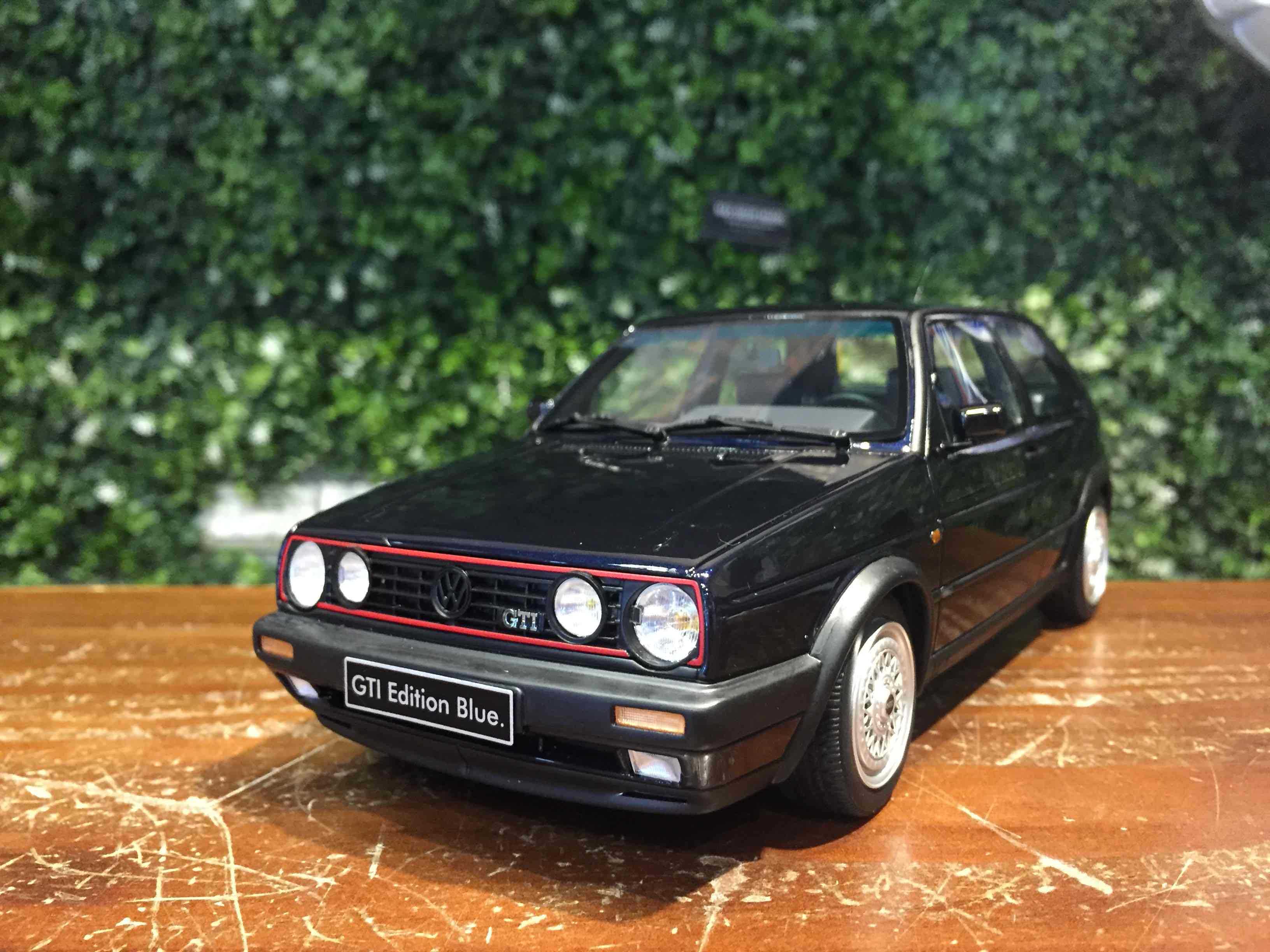 1/18 OTTO Volkswagen VW Golf GTI MK2 Blue OT1030【MGM】