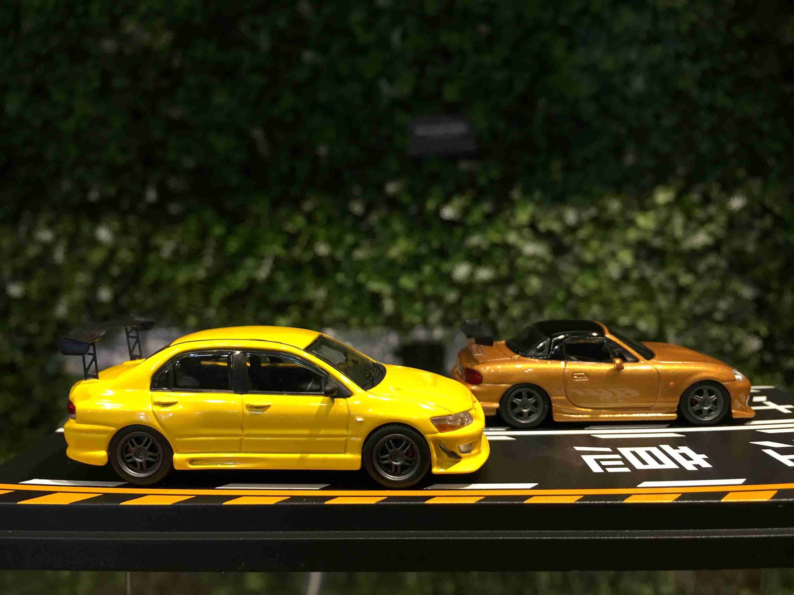 1/64 Modelers 頭文字D 大宮智史 MX-5 小早川 Lancer EVO 7 MD64206【MGM】