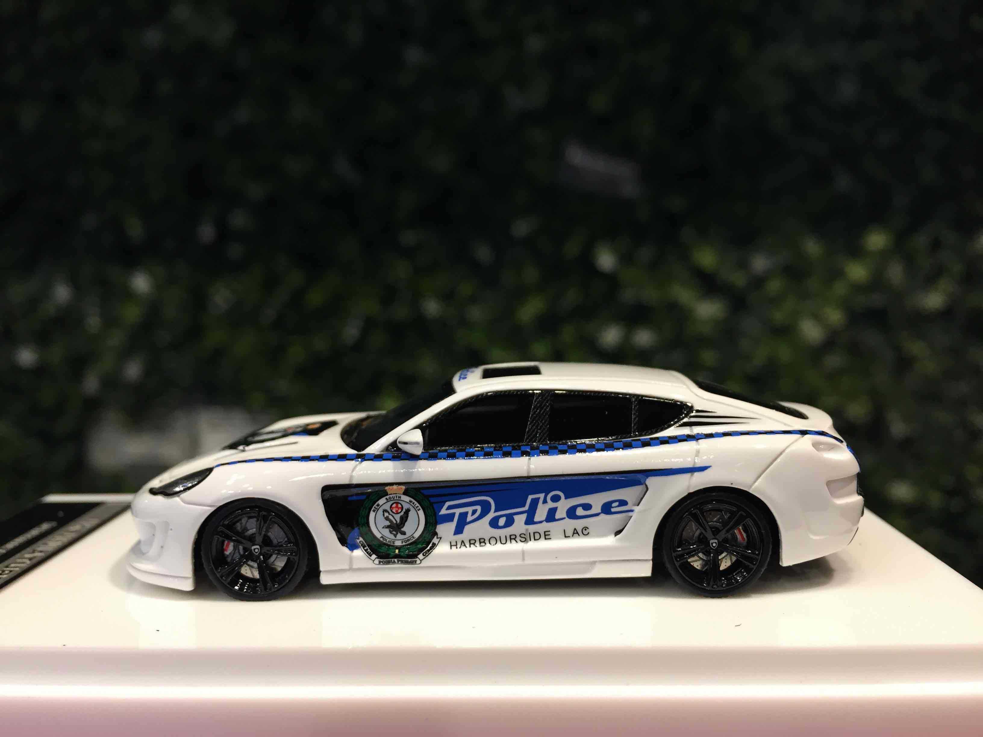 1/64 MK Gemballa Mistrale Porsche Panamera Police【MGM】
