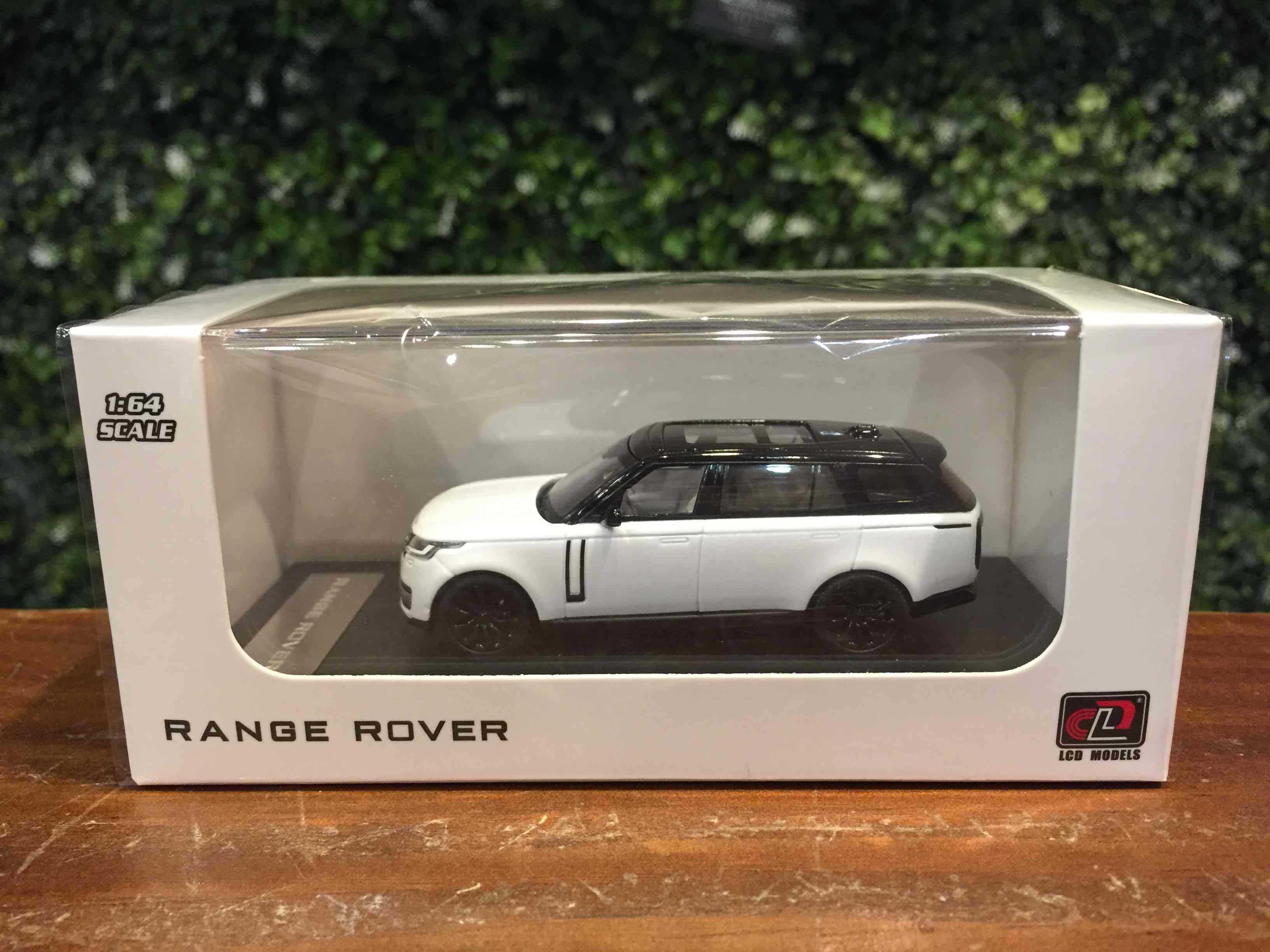 1/64 LCD Land Rover Range Rover White/Black LCD64031BW【MGM】