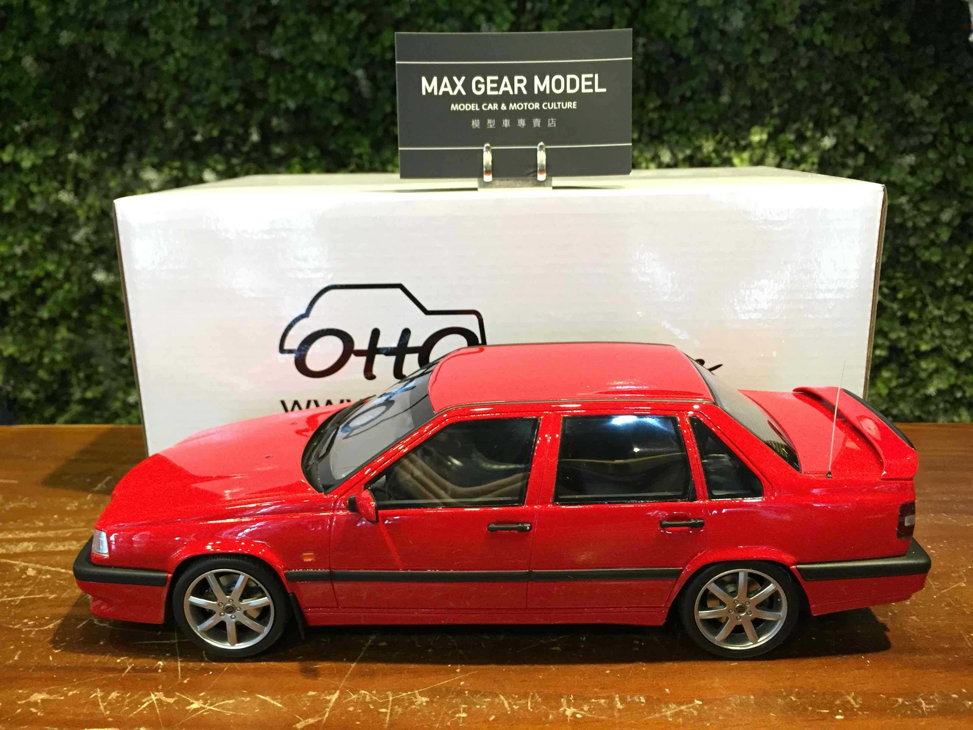 1/18 Otto Volvo 850 R Sedan 1996 Red OT427【MGM】