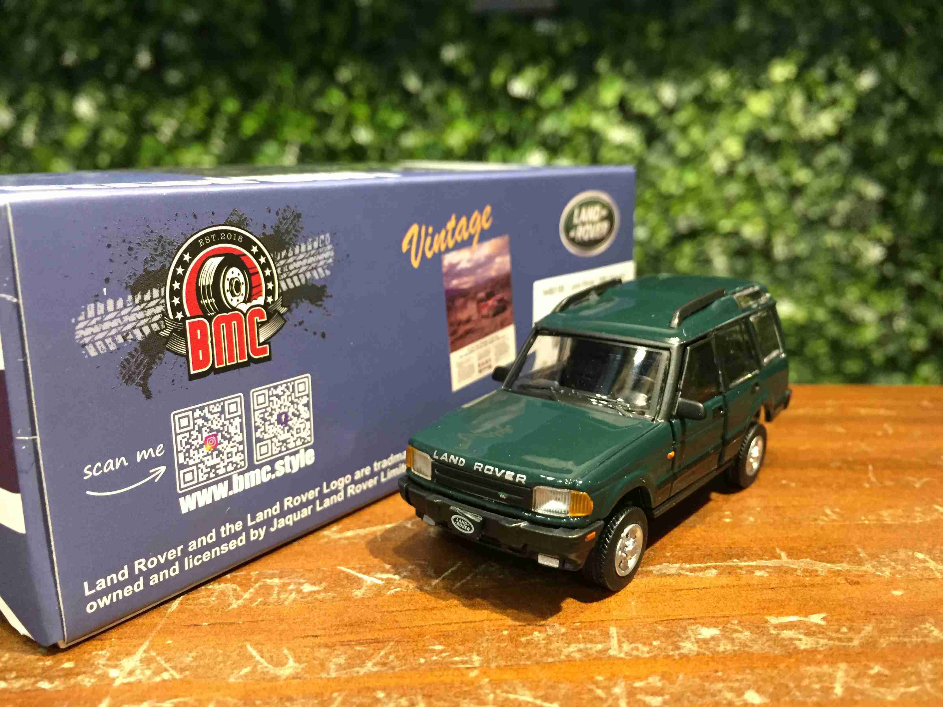 1/64 BM Creations Land Rover Discovery 1 Green 64B0185【MGM】