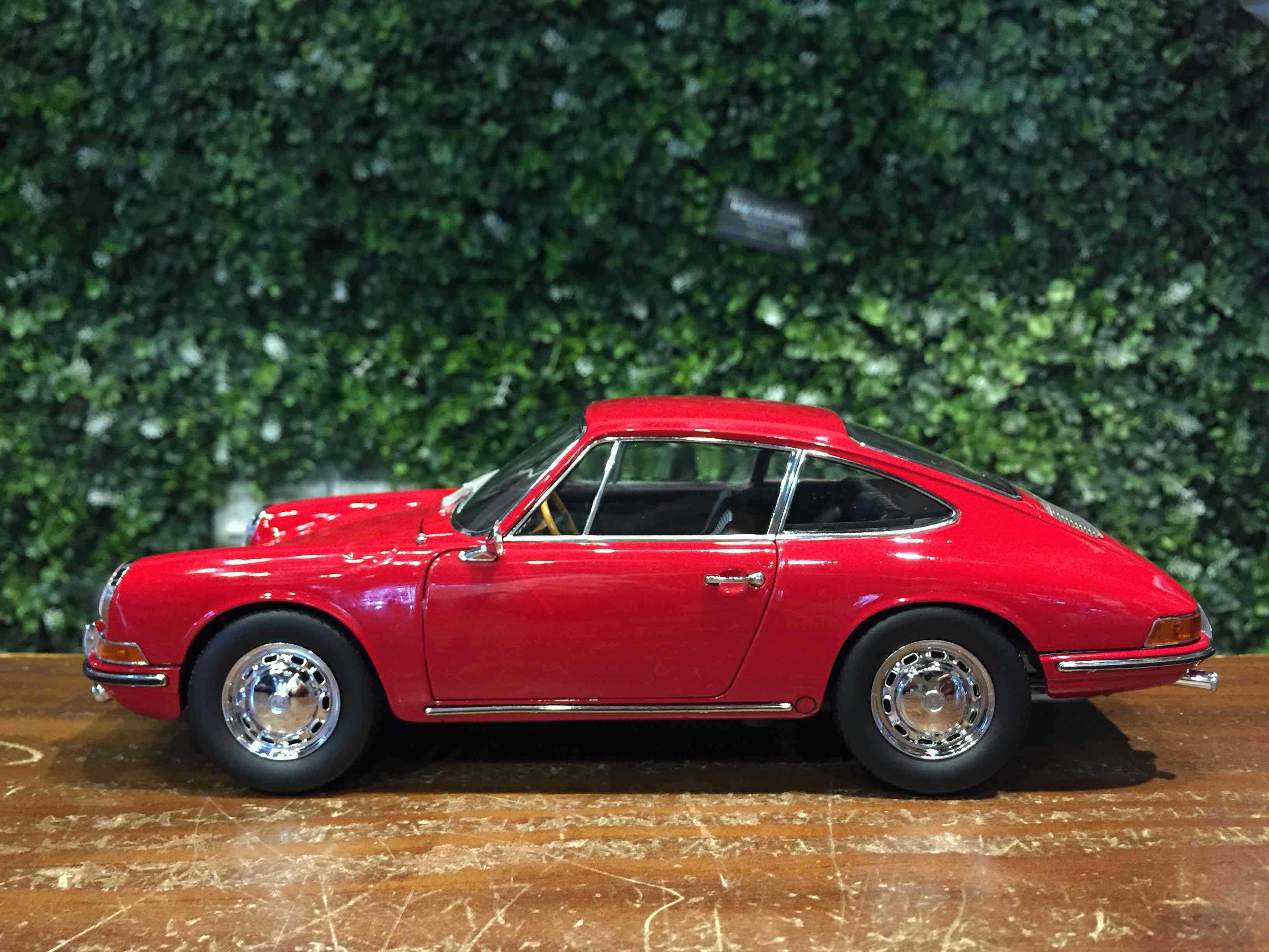 1/18 Kyosho Porsche 911 (901) 1964 Signal Red 08969R【MGM】