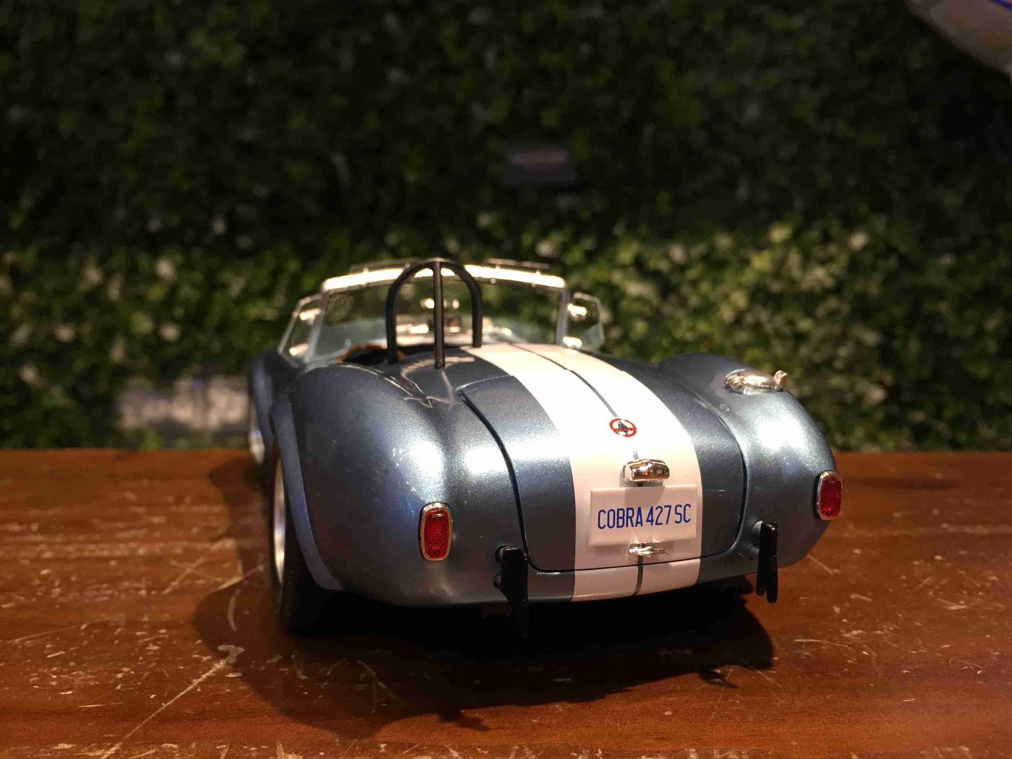 1/18 Kyosho Shelby Cobra 427 S/C Sapphire Blue 08047SBL【MGM】