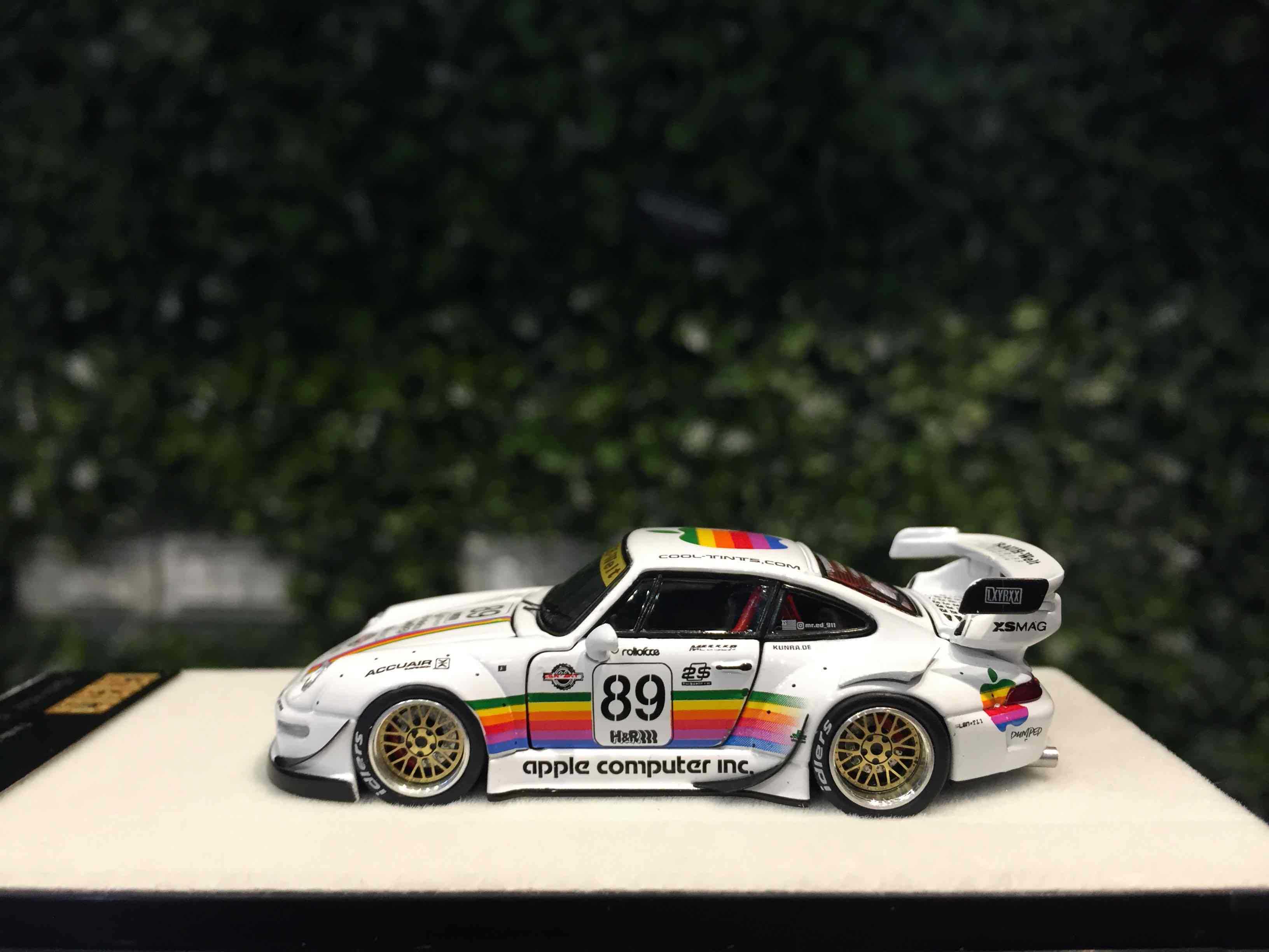 1/64 PGM RWB Porsche 911 (993) Apple #89 PGM640311S【MGM】
