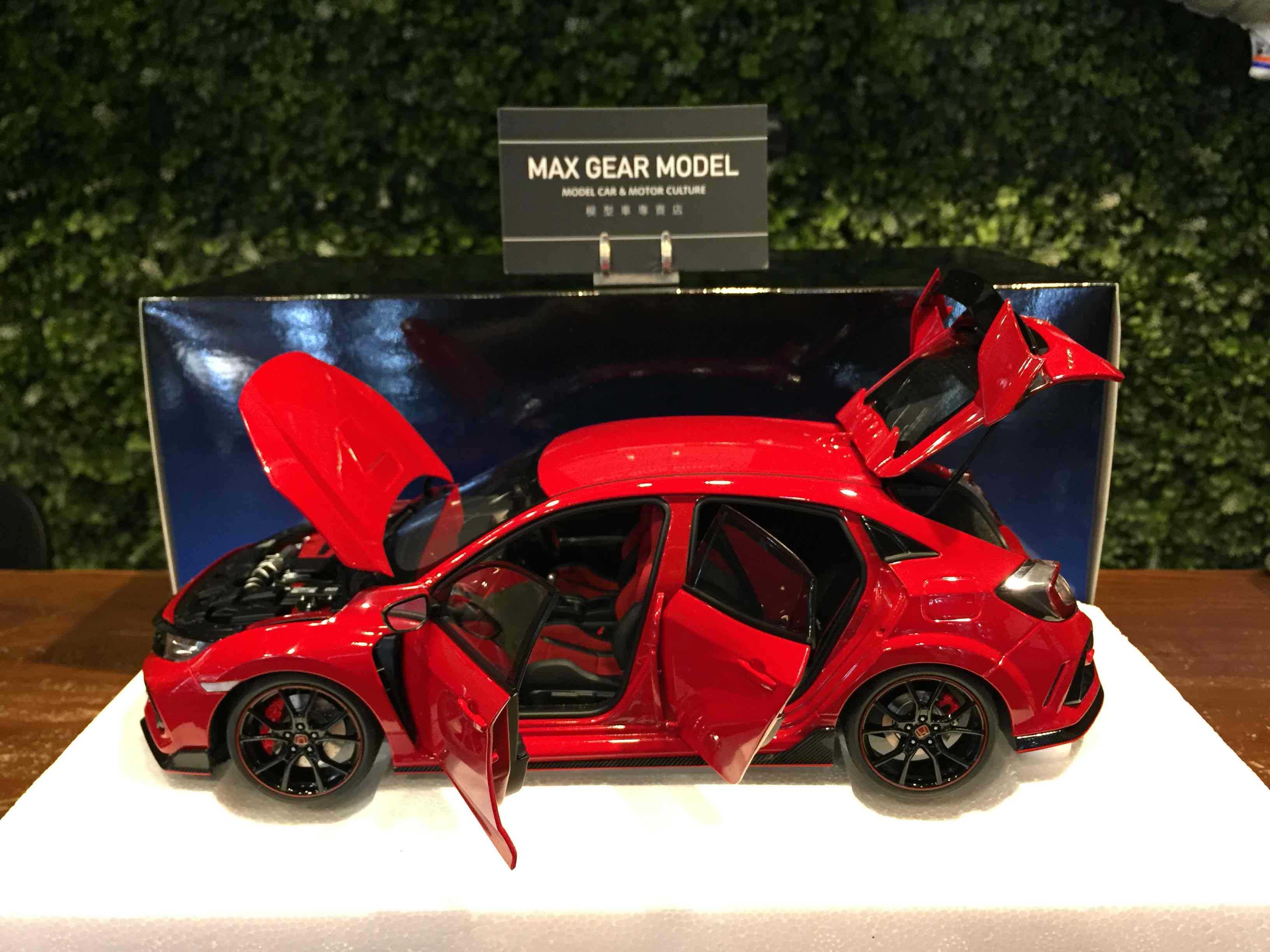 1/18 AUTOart Honda Civic Type R (FK8) 2021 Red 73223【MGM】