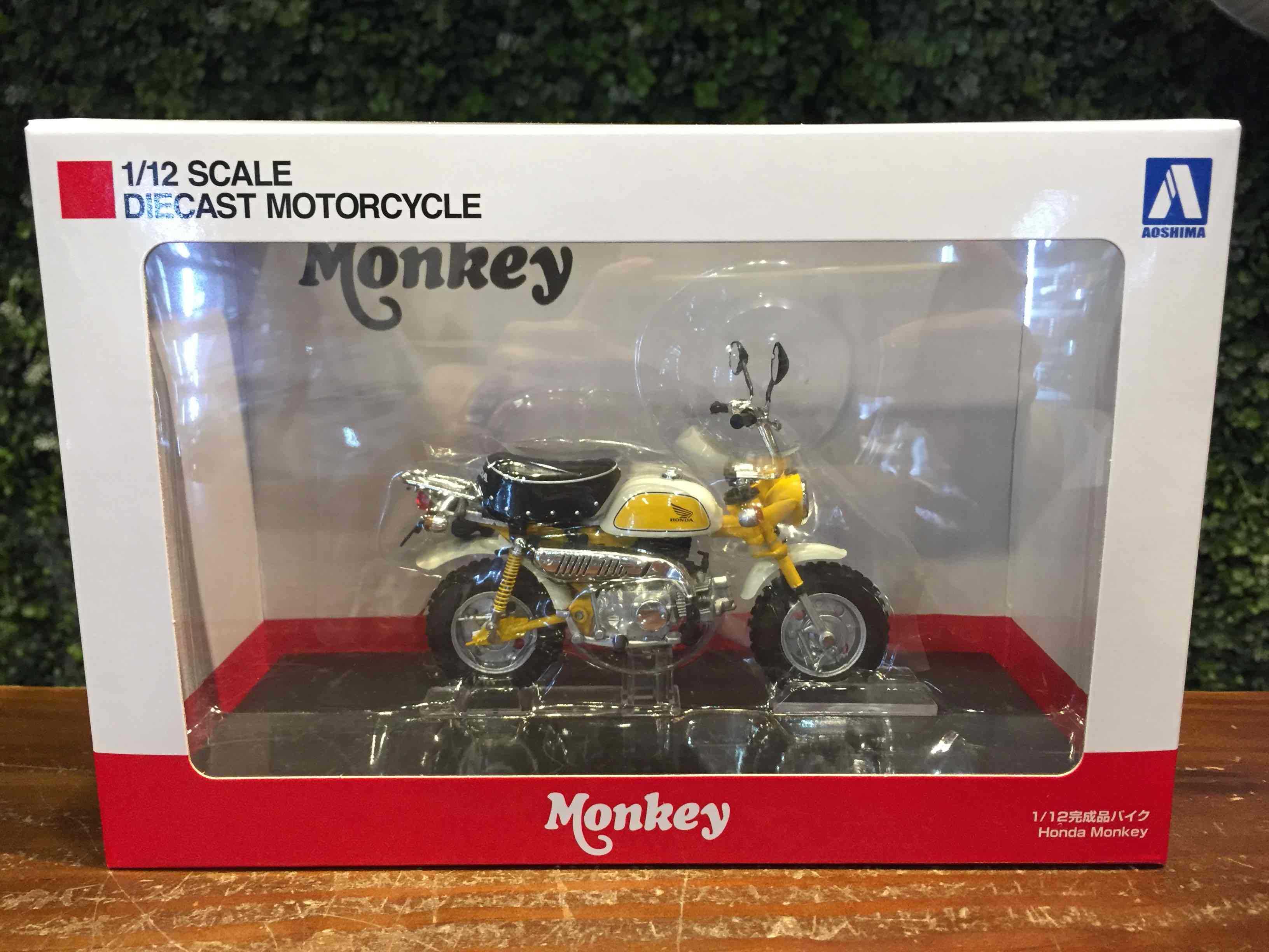 1/12 Aoshima Honda Monkey Plus Yellow 111277【MGM】