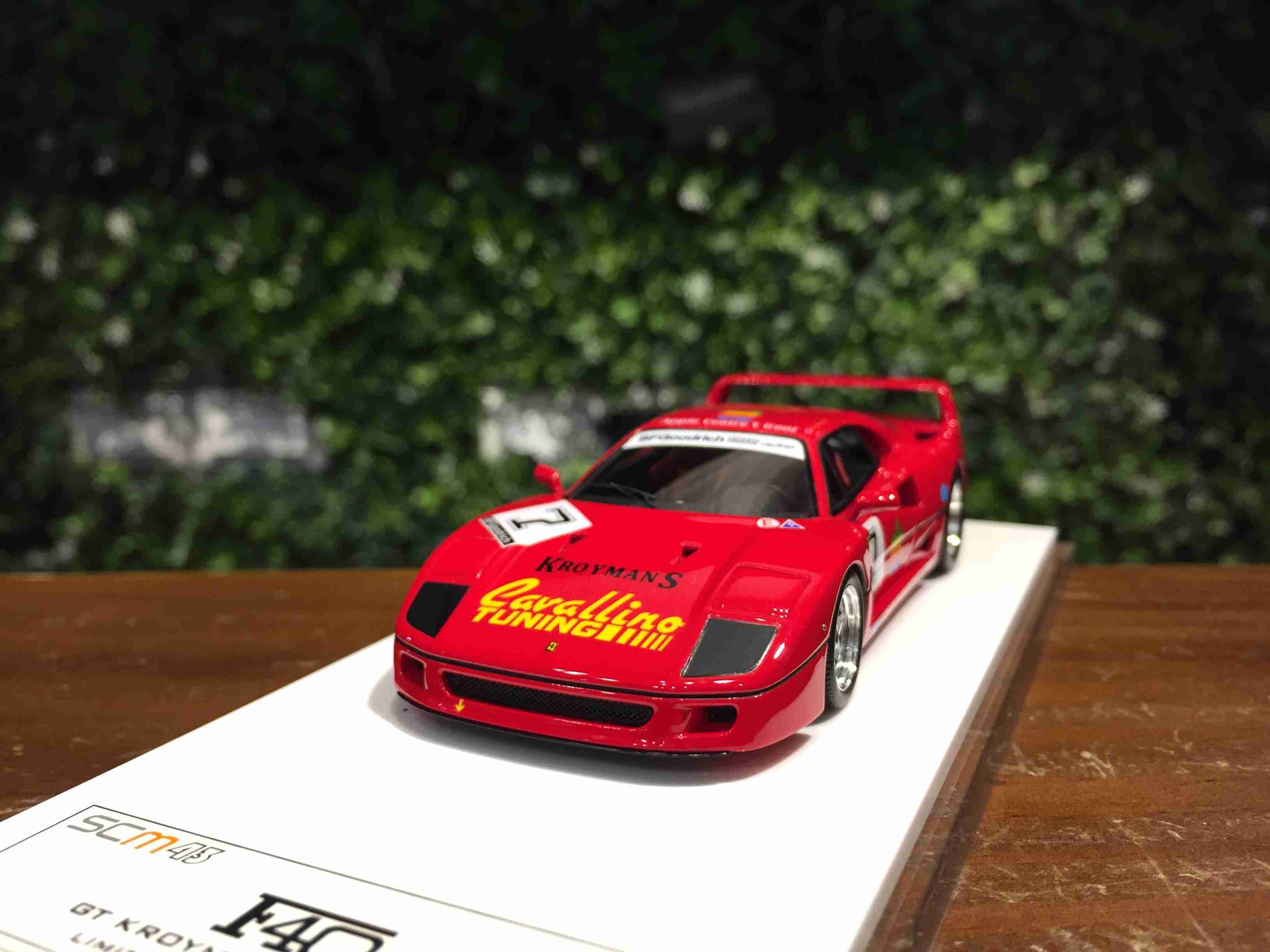 1/43 SCM Ferrari F40 GT Apple 1992 CM607SD【MGM】 - Max Gear Model