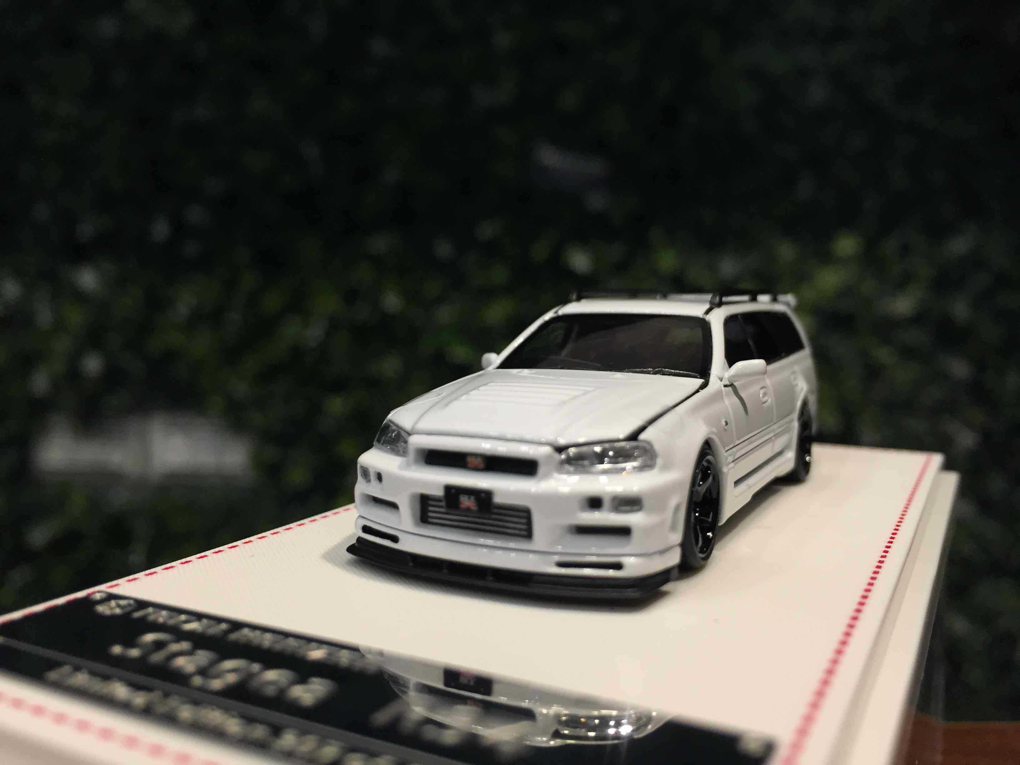 1/64 FH Nissan Stagea GTR R34 White【MGM】