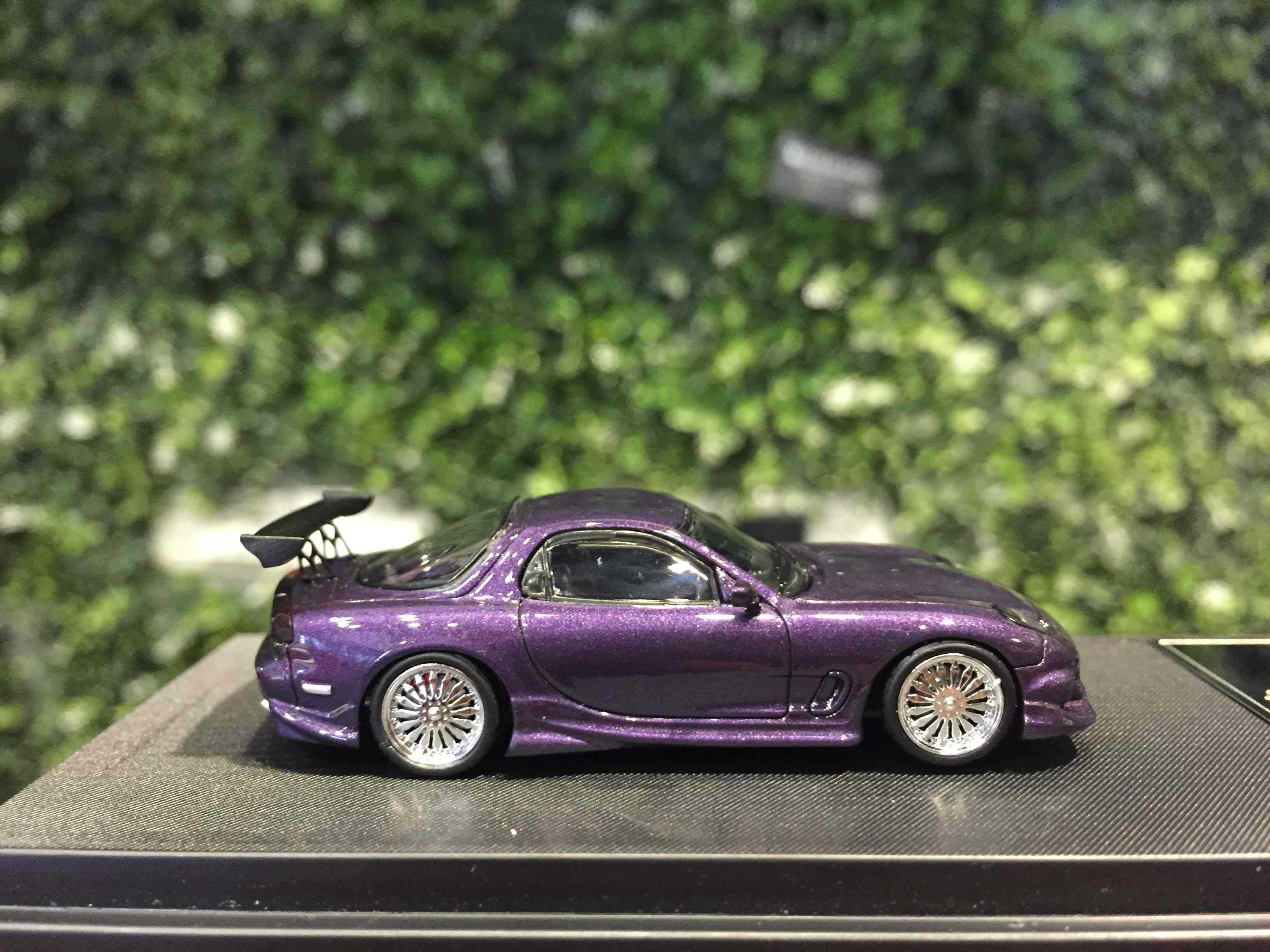 1/64 Mortal Veilside Fortune 7 Mazda RX-7 Purple【MGM】