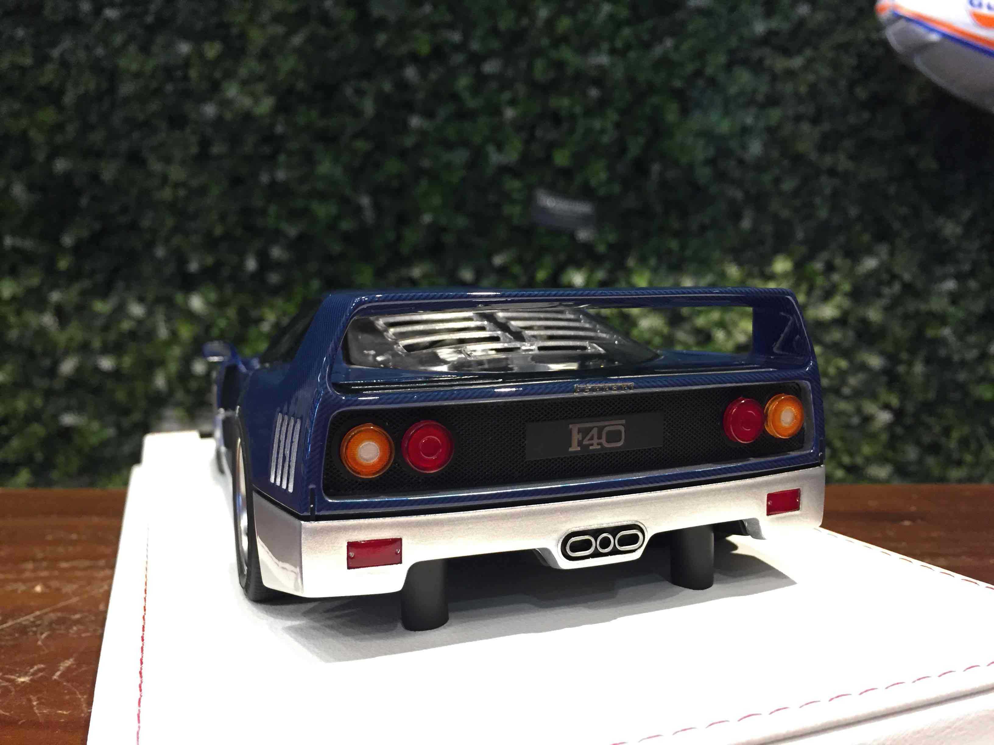 1/18 GL Model Ferrari F40 1987 Blue Carbon【MGM】