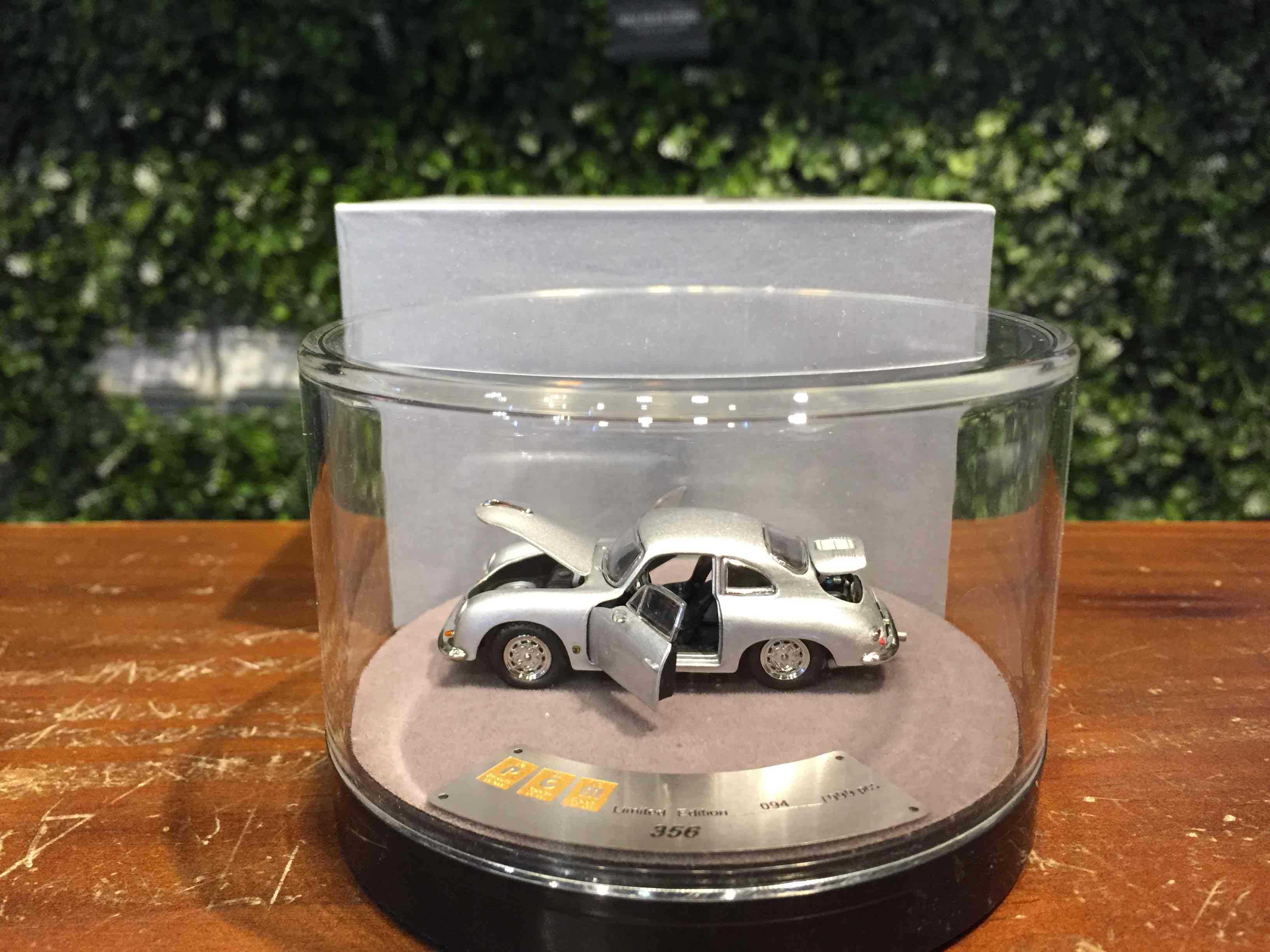 1/64 PGM Porsche 356 Coupe 1950 Silver PGM640501 圓盒【MGM】 - Max