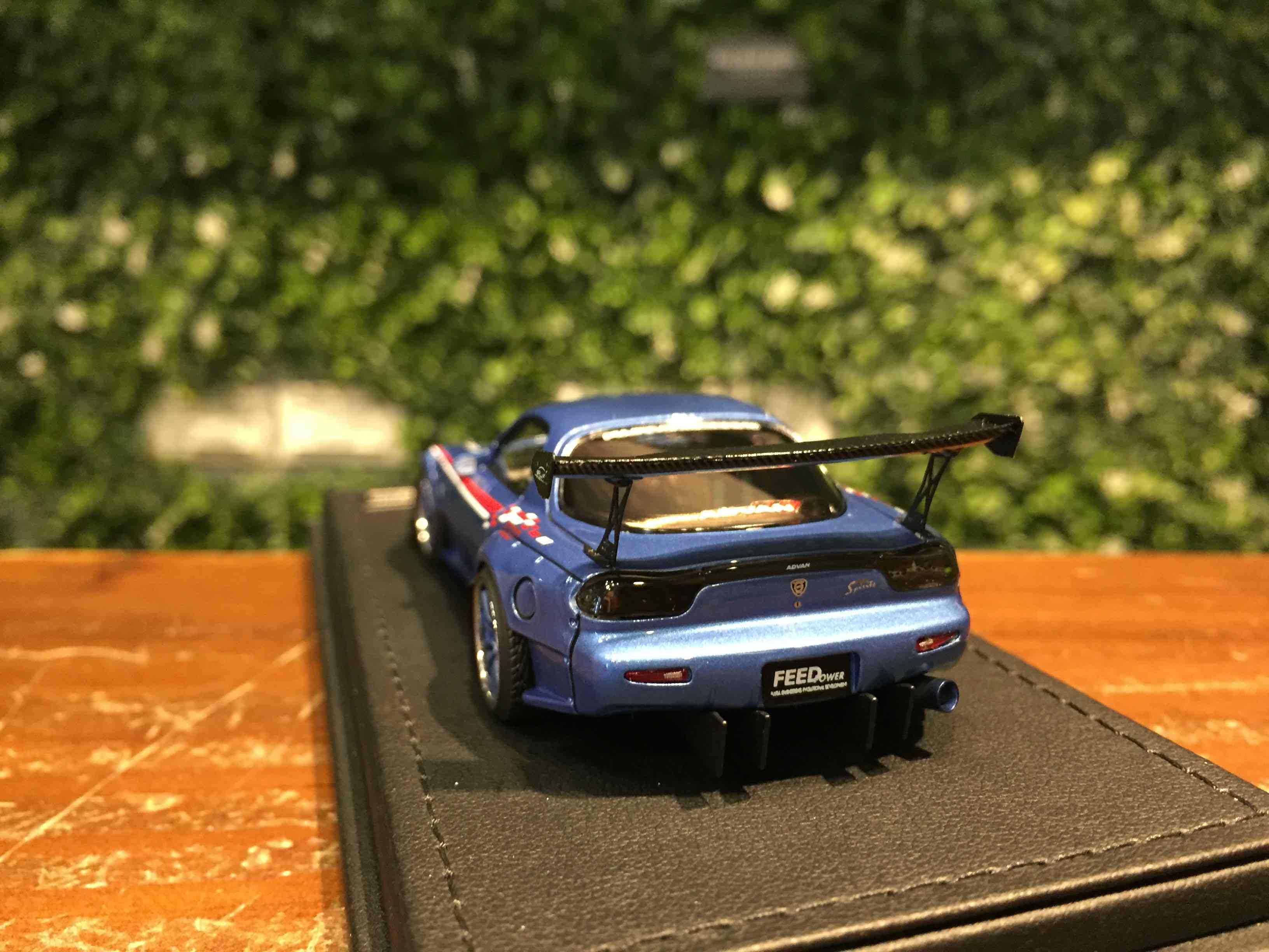 1/43 Ignition FEED Afflux GT3 RX7 (FD3S) Blue IG3021【MGM】