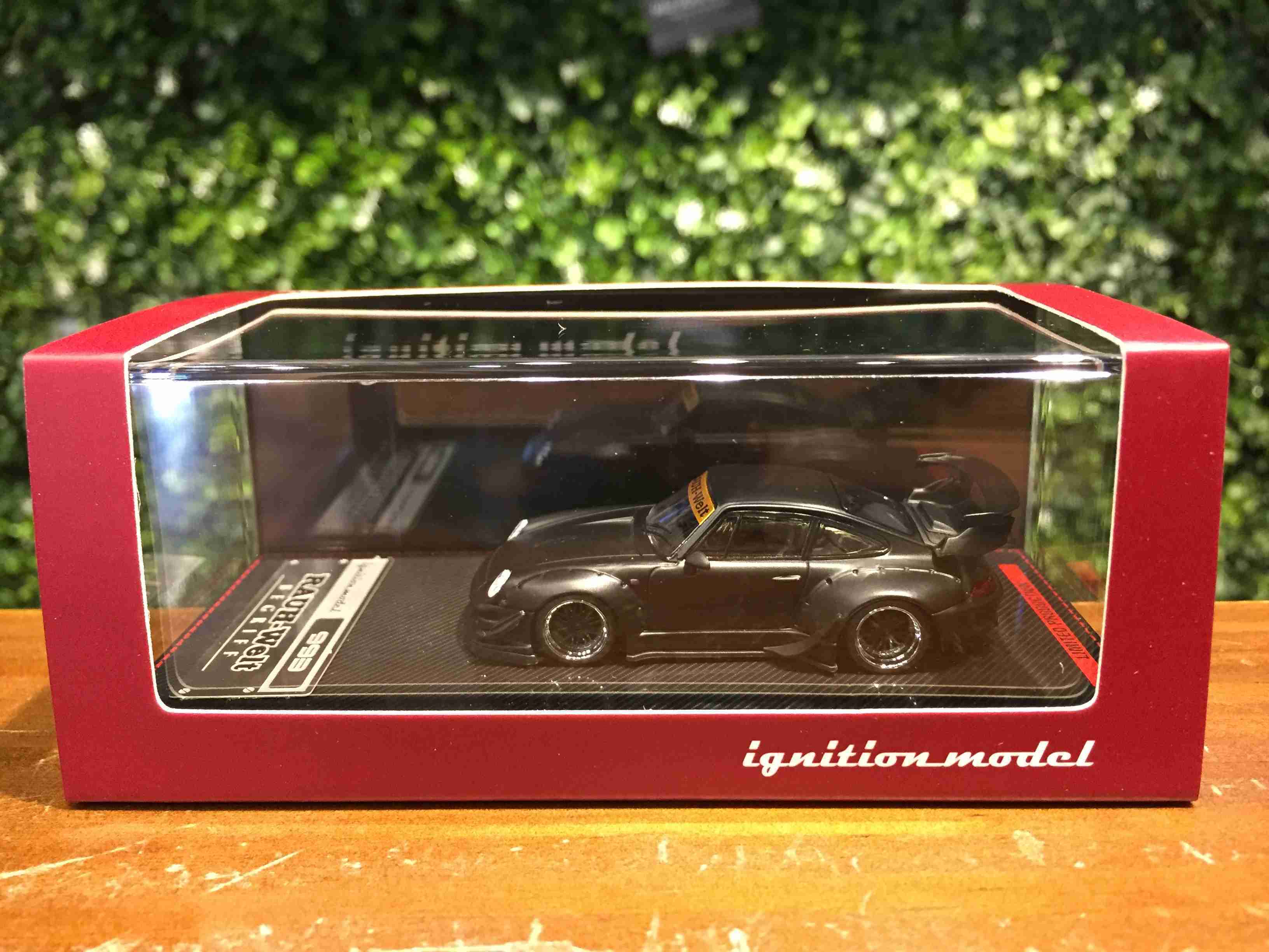 1/64 Ignition Model RWB Porsche 911 (993) Black IG2155【MGM】