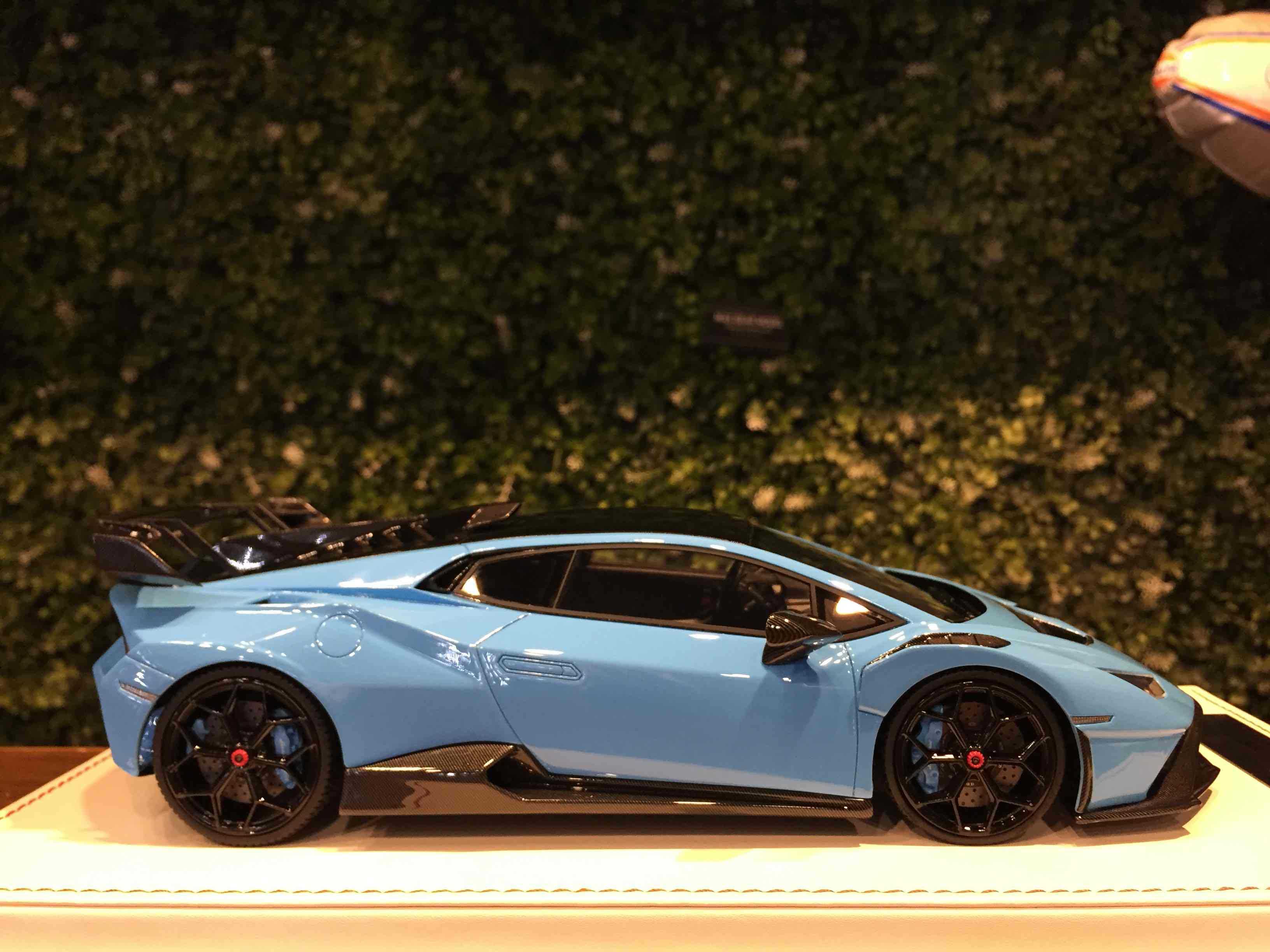 1/18 Runner Novitec Lamborghini Huracan STO Blue【MGM】