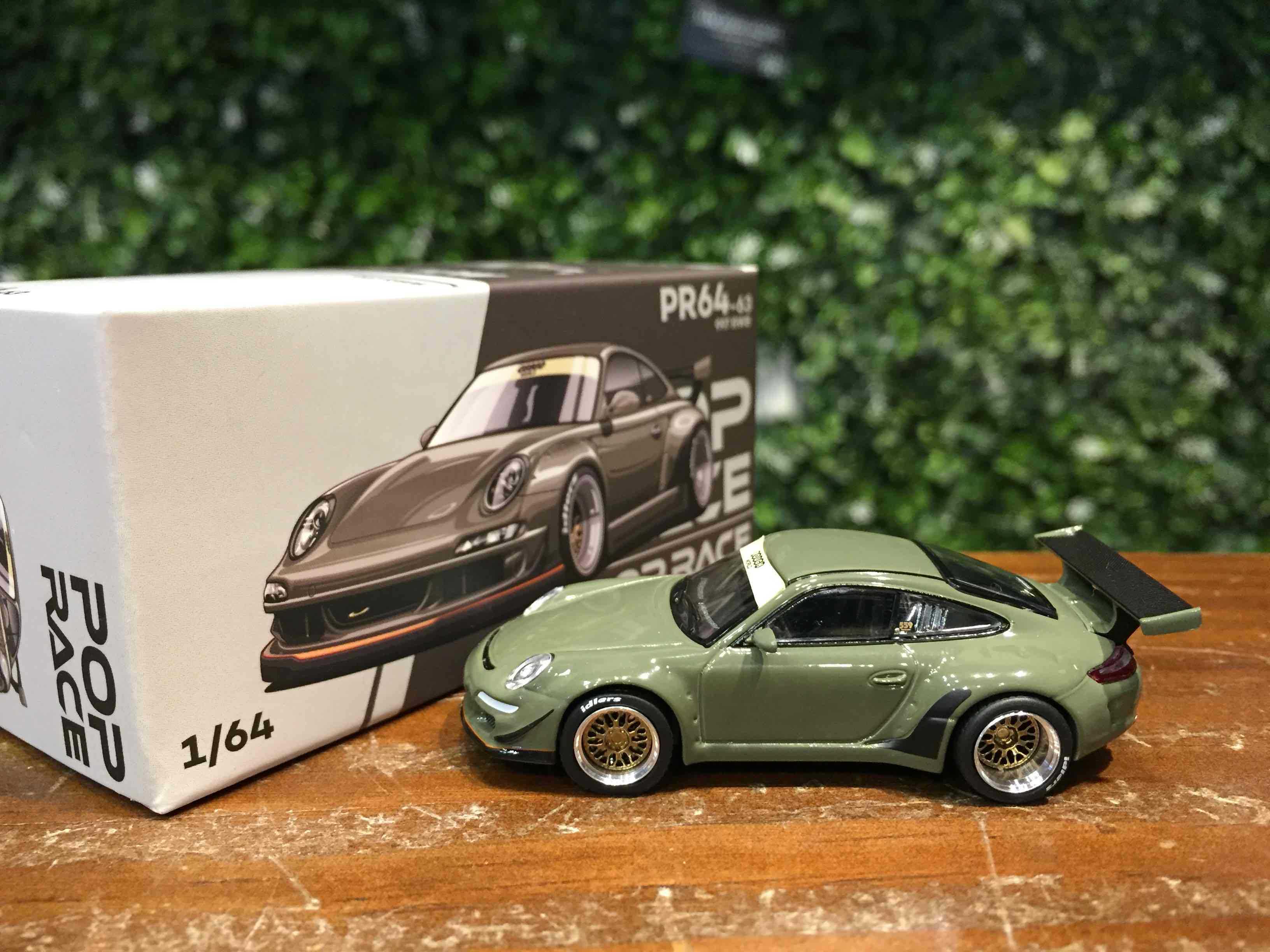 1/64 POPRACE RWB Porsche 911 (997) Green PR640063【MGM】