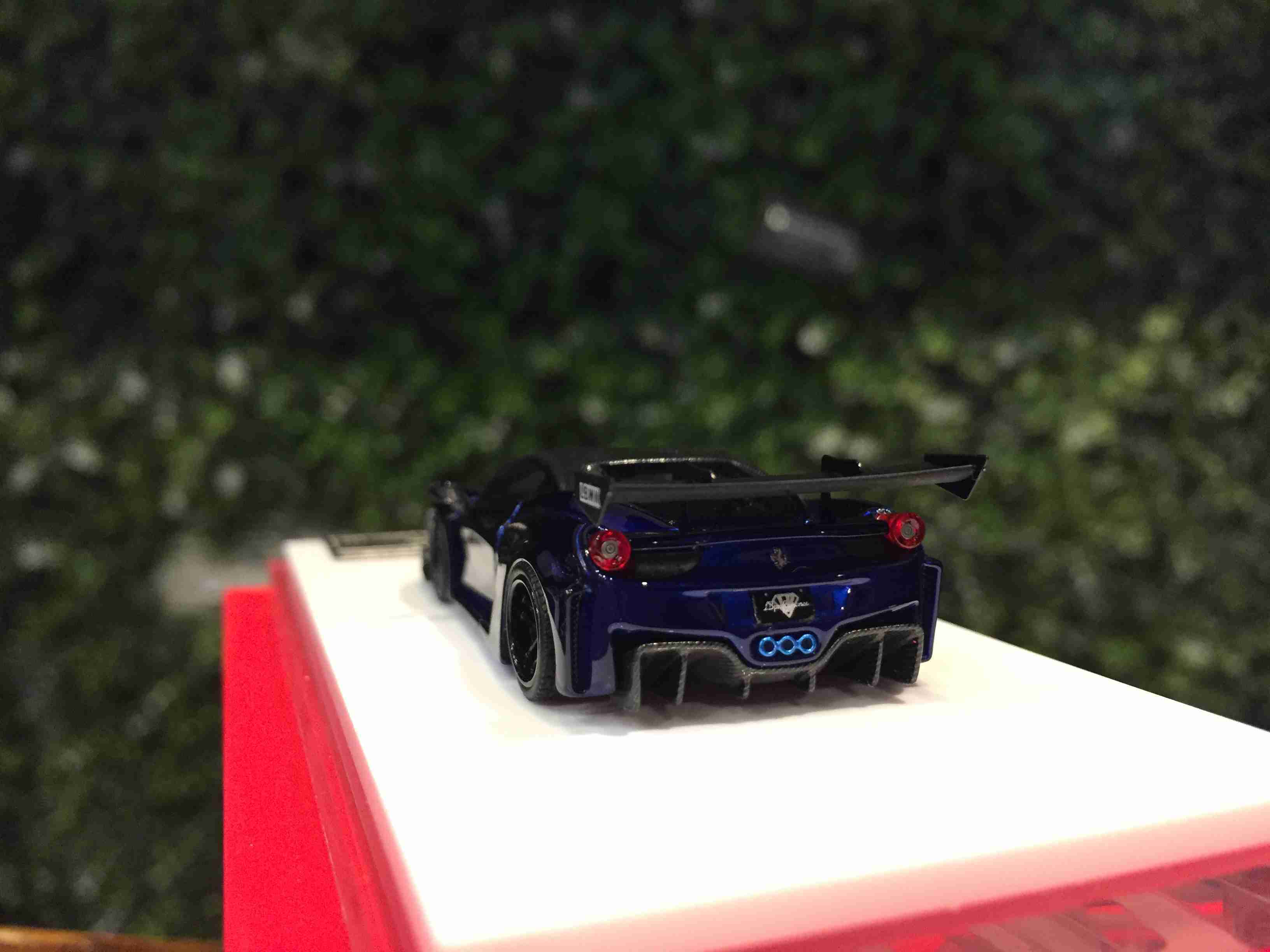 1/64 Flame LBWK Ferrari 458 GT Metallic Blue【MGM】 - Max Gear