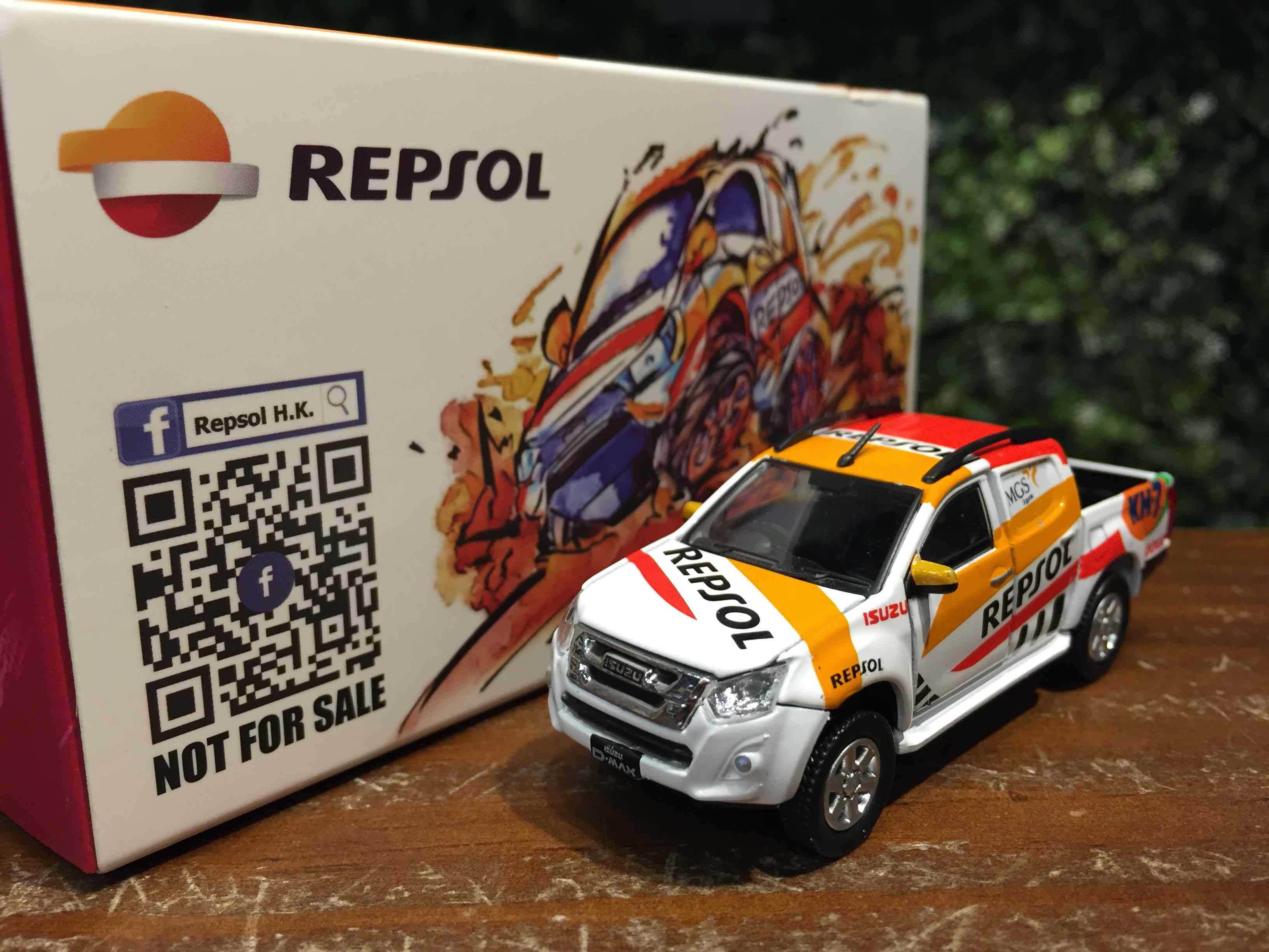 1/64 BM Creation Isuzu D-Max Repsol 2018 64B0286【MGM】