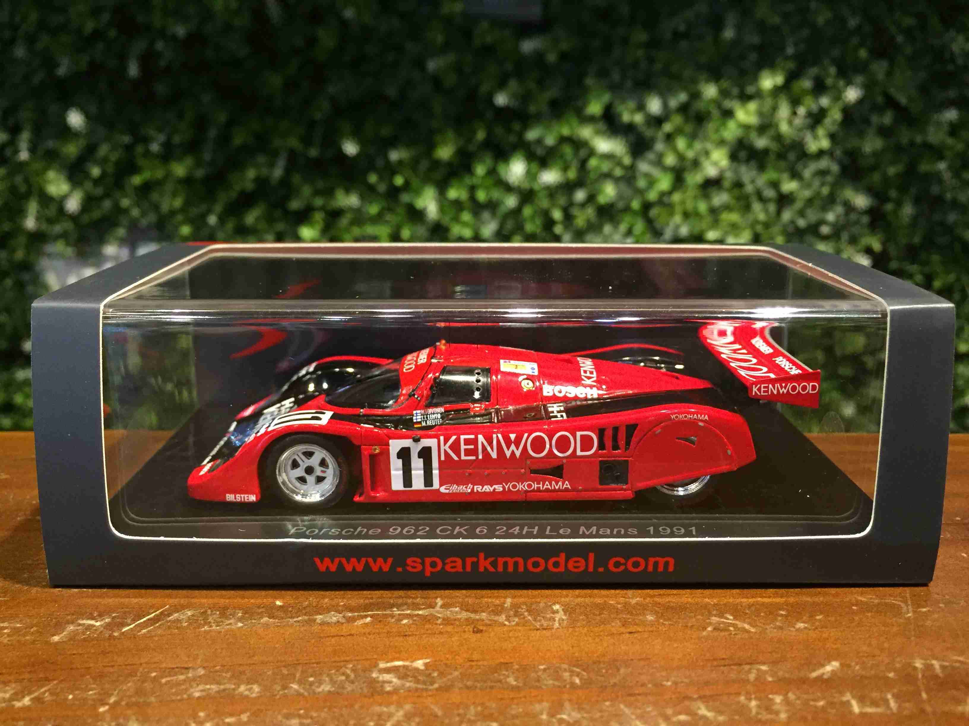 1/43 Spark Porsche 962 CK6 24H LM 1991 S9885【MGM】