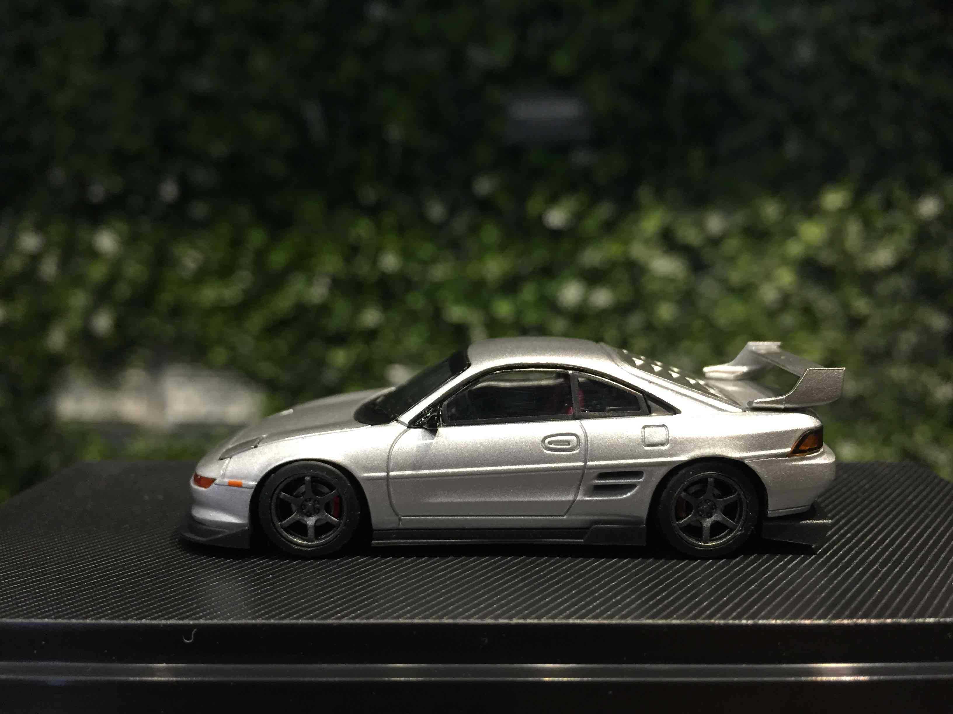 1/64 MicroTurbo Toyota MR2 SW20 1996 Rev 4 Silver【MGM】