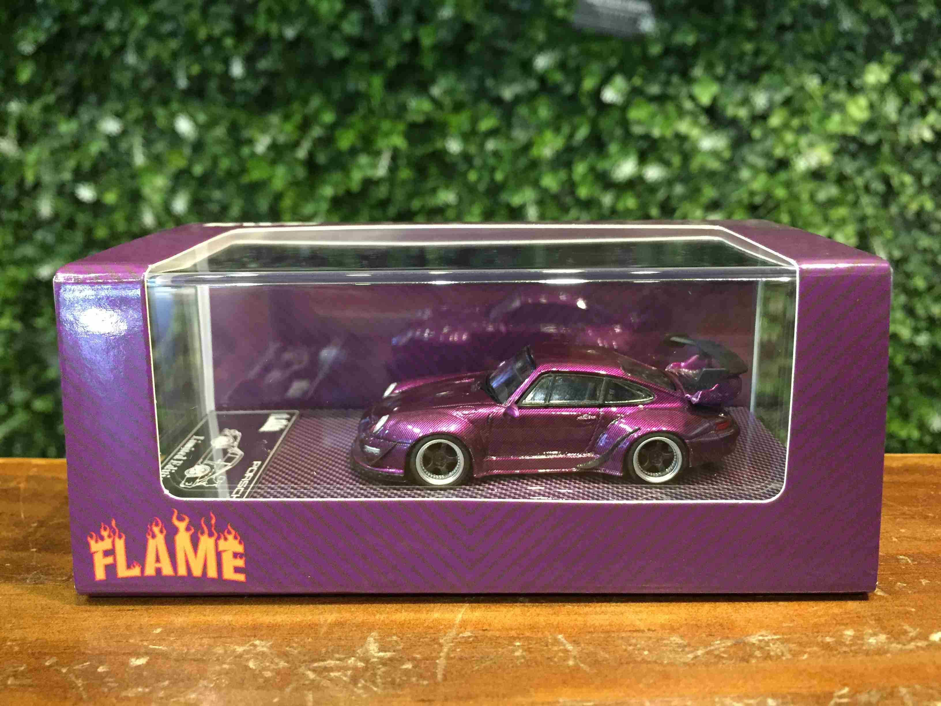 1/64 Flame RWB Porsche 911 (993) Purple Carbon【MGM】