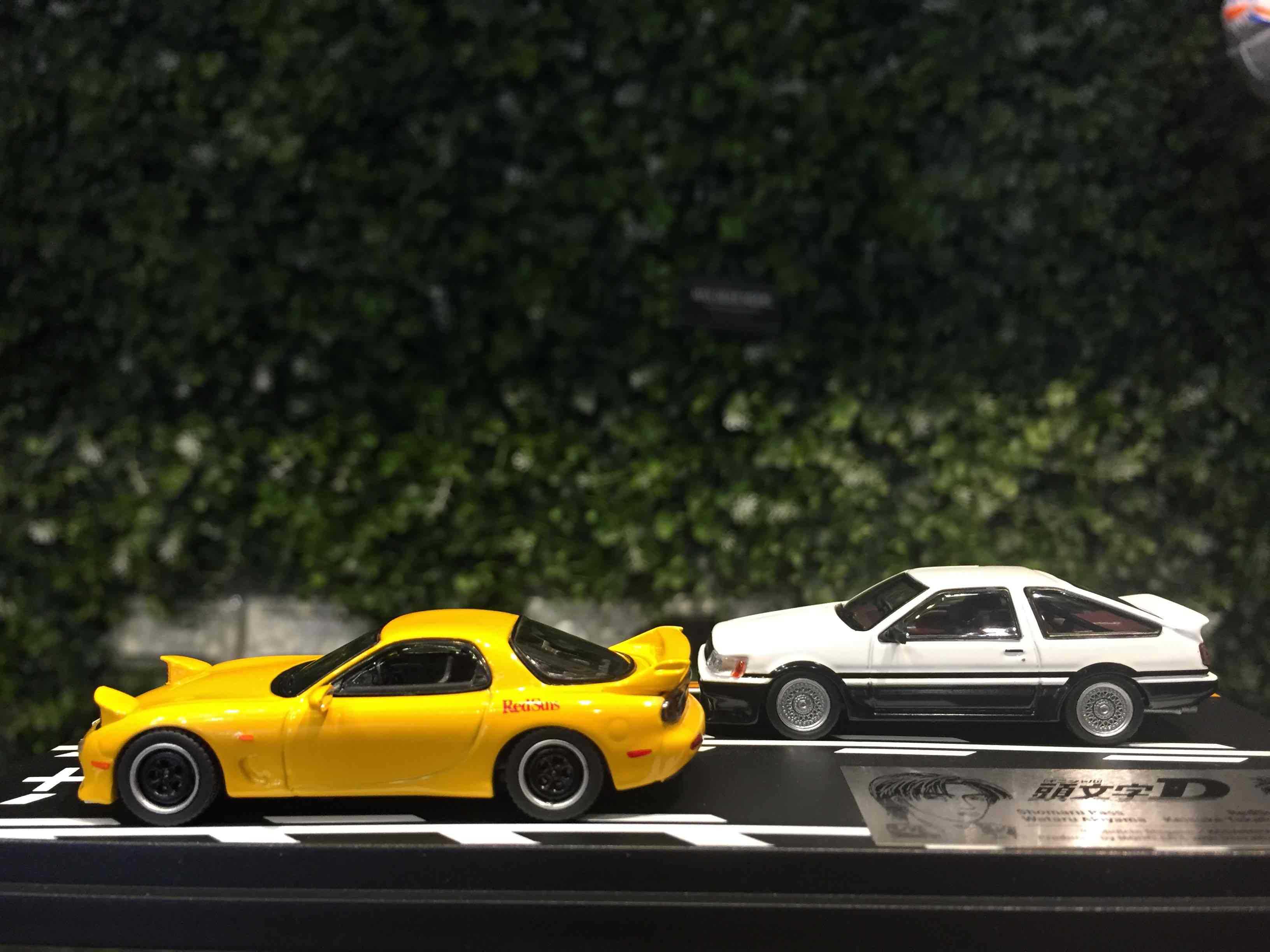 1/64 Modelers 頭文字D Mazda RX-7 (FD3S) Levin AE86 MD64216【MGM】