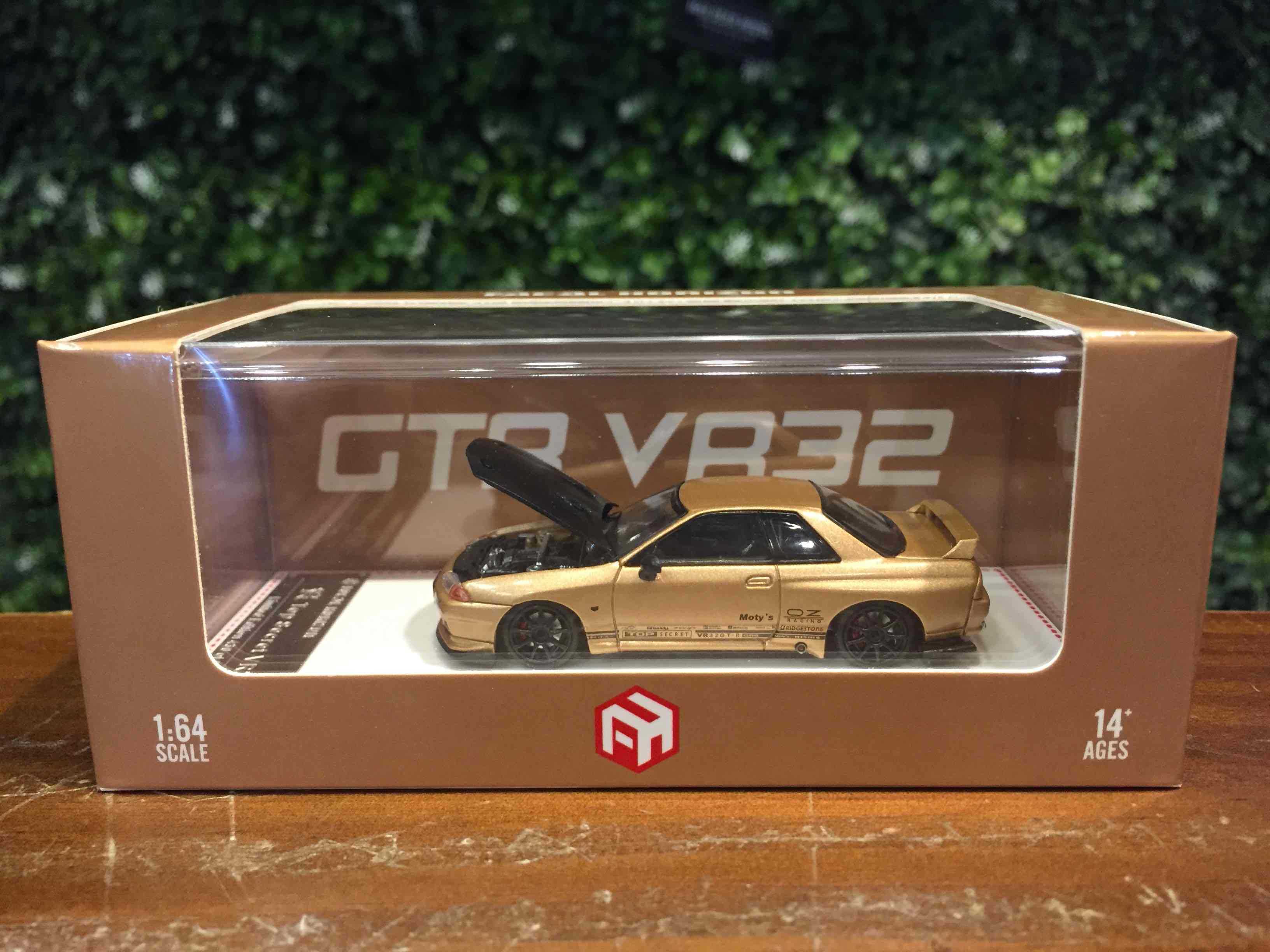 1/64 FH TOP SECRET Skyline GT-R (R32) Gold【MGM】