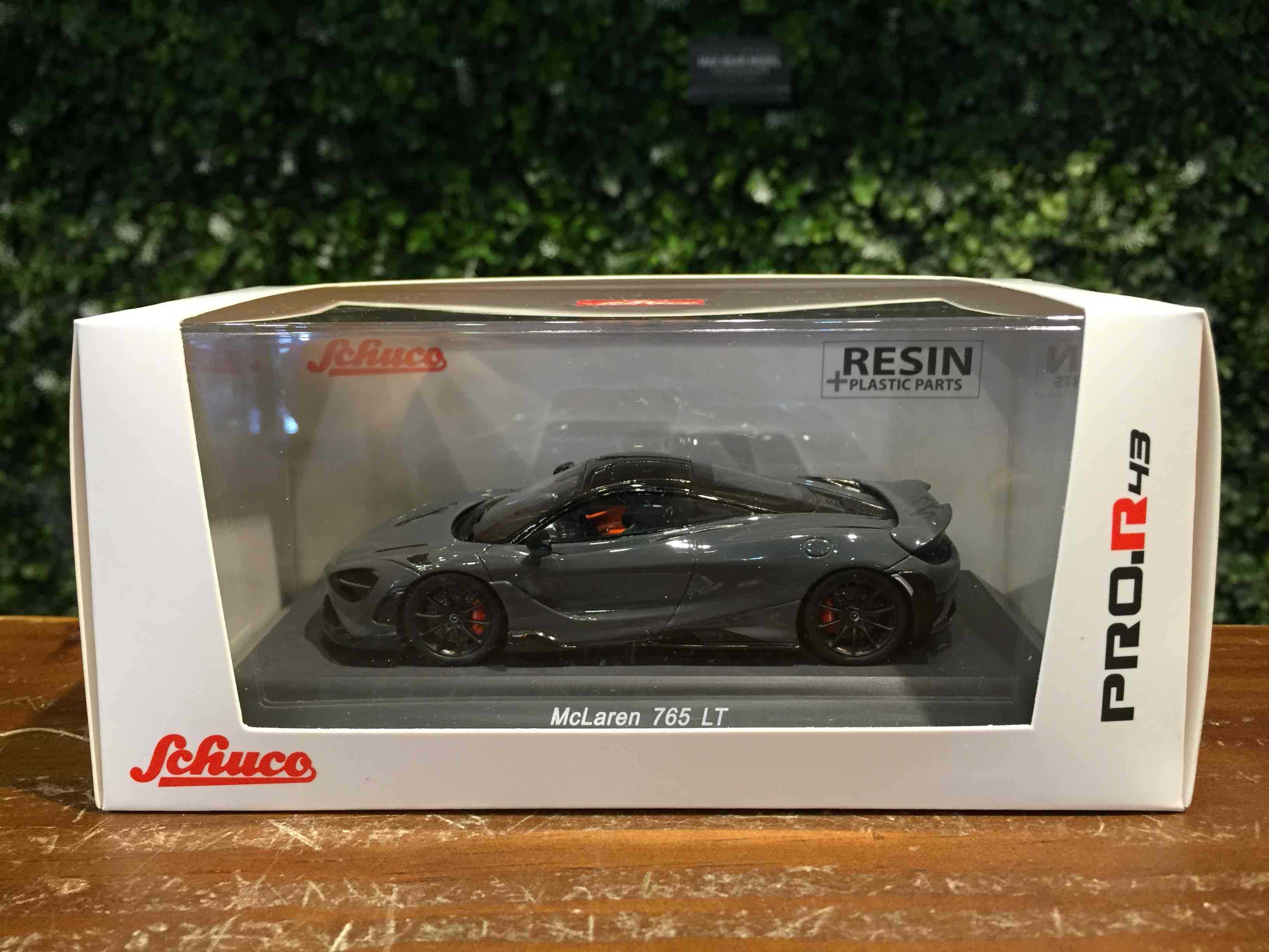 1/43 Schuco McLaren 765LT Dark Silver 450926900【MGM】 - Max