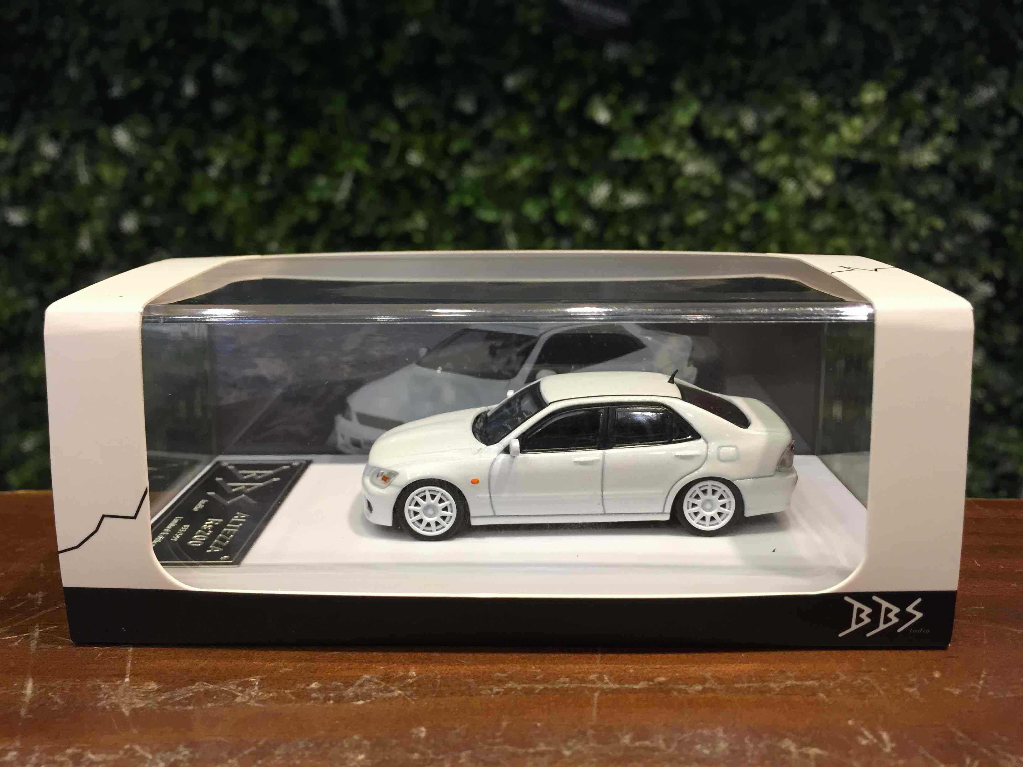 1/64 BBS Toyota Altezza RS200 Pearl White【MGM】