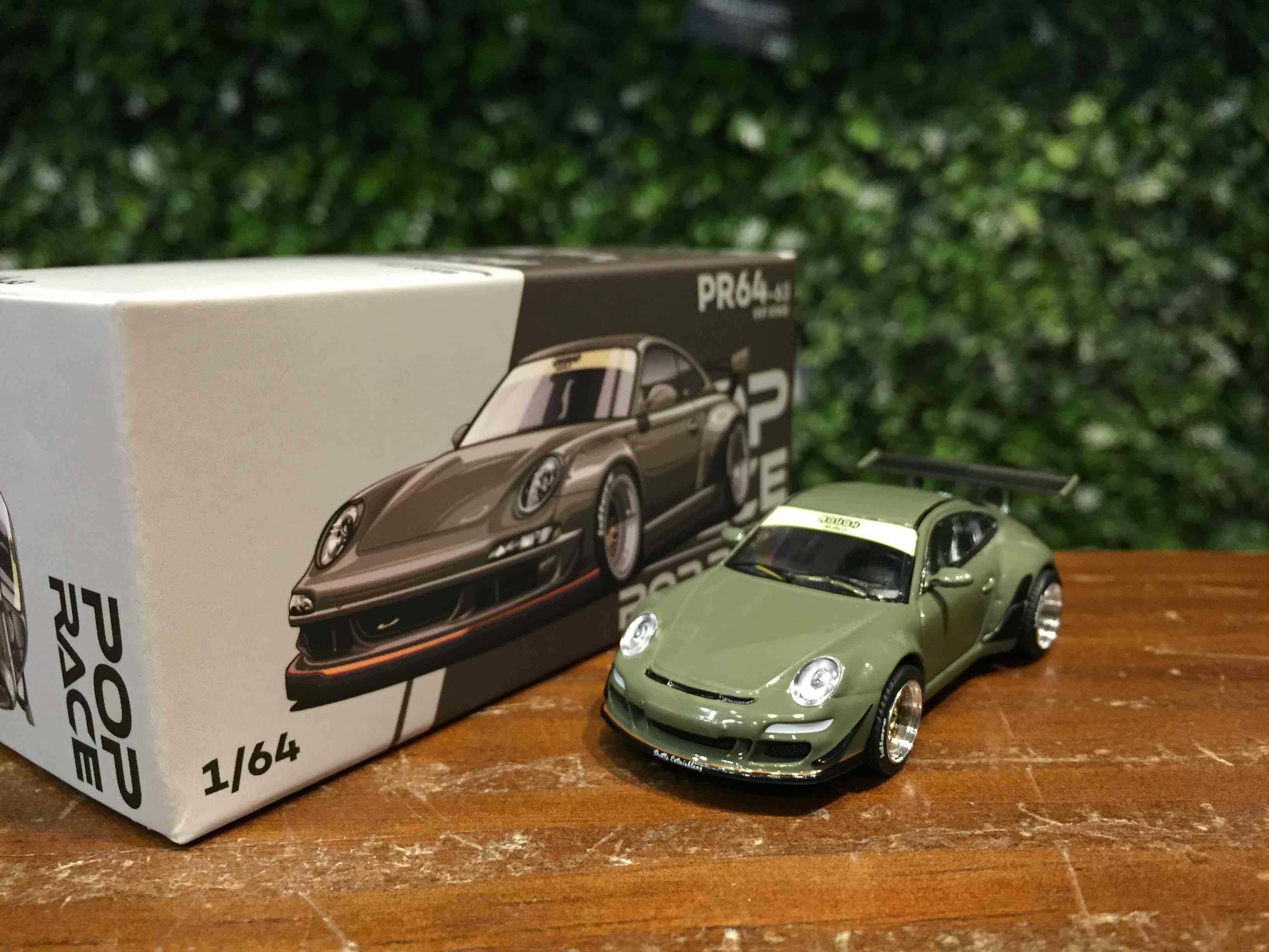 1/64 POPRACE RWB Porsche 911 (997) Green PR640063【MGM】