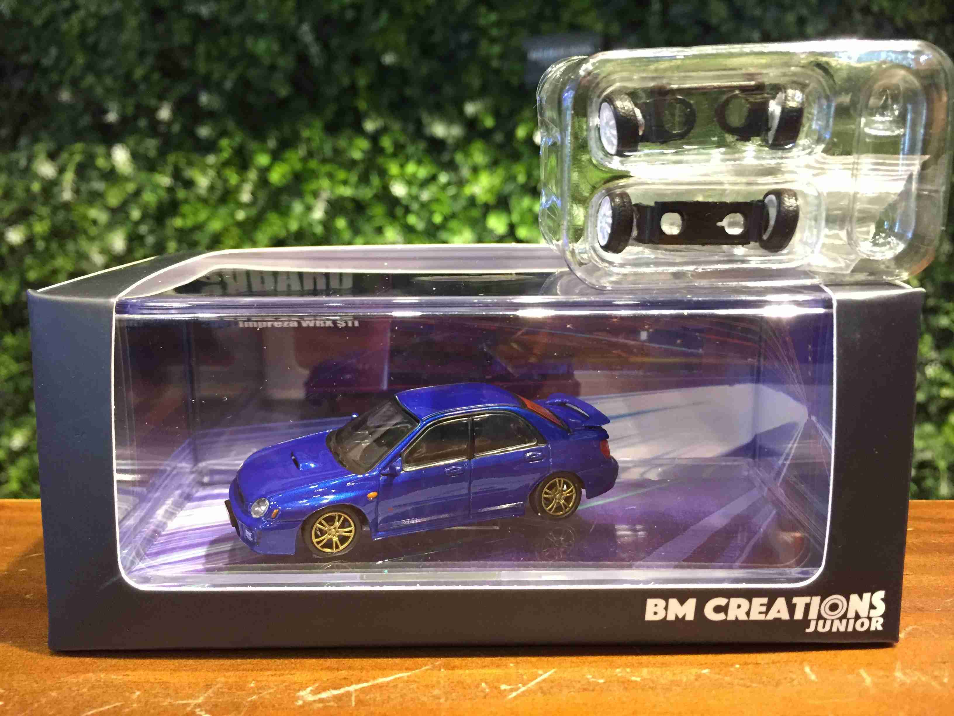 1/64 BM Creations Subaru Impreza WRX 2001 64B0079【MGM】